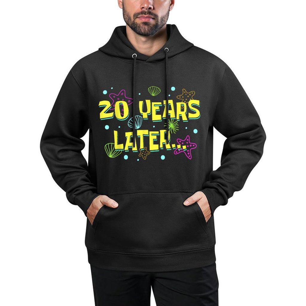 20 Years Later 20 Years Old Meme Funny 20th Birthday Party Colorfast Hoodie