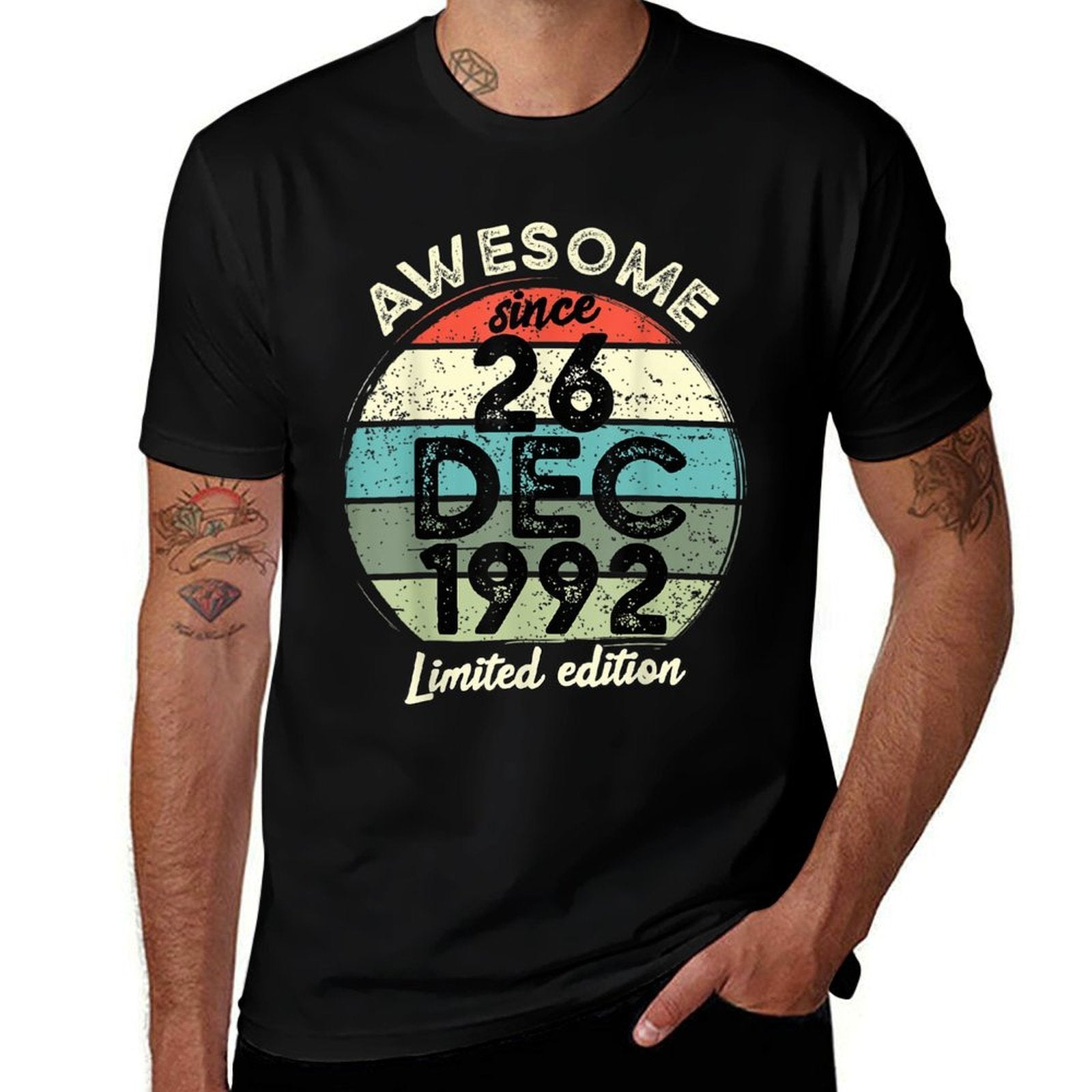 30 Year Old Birthday 26 December 1992 30th Birthday Comfortable T-Shirt