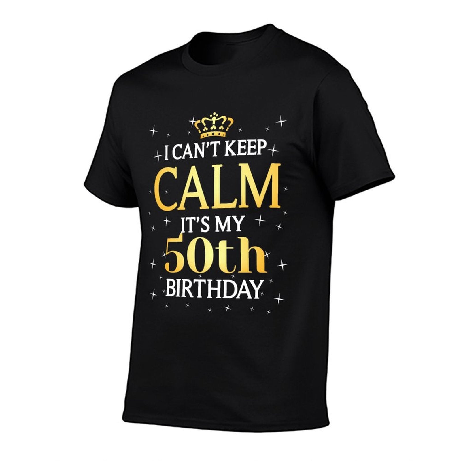 50 Year Old Men Women Birthday Gift It's My 50th Birthday  Summer-ready Fabric T-Shirt