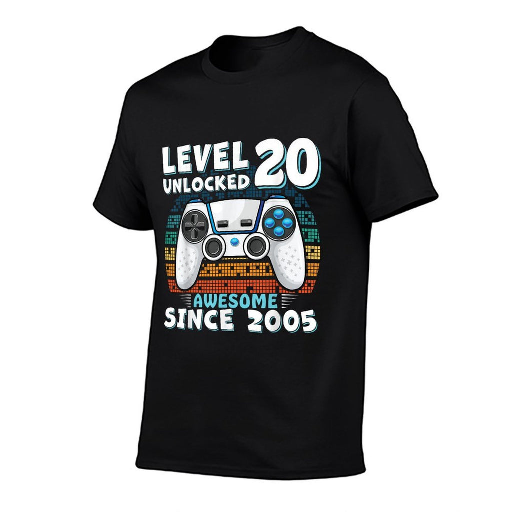 20 Year Birthday Decorations Men Gag 20yr 2005 20th Birthday  Graphic-printed T-Shirt