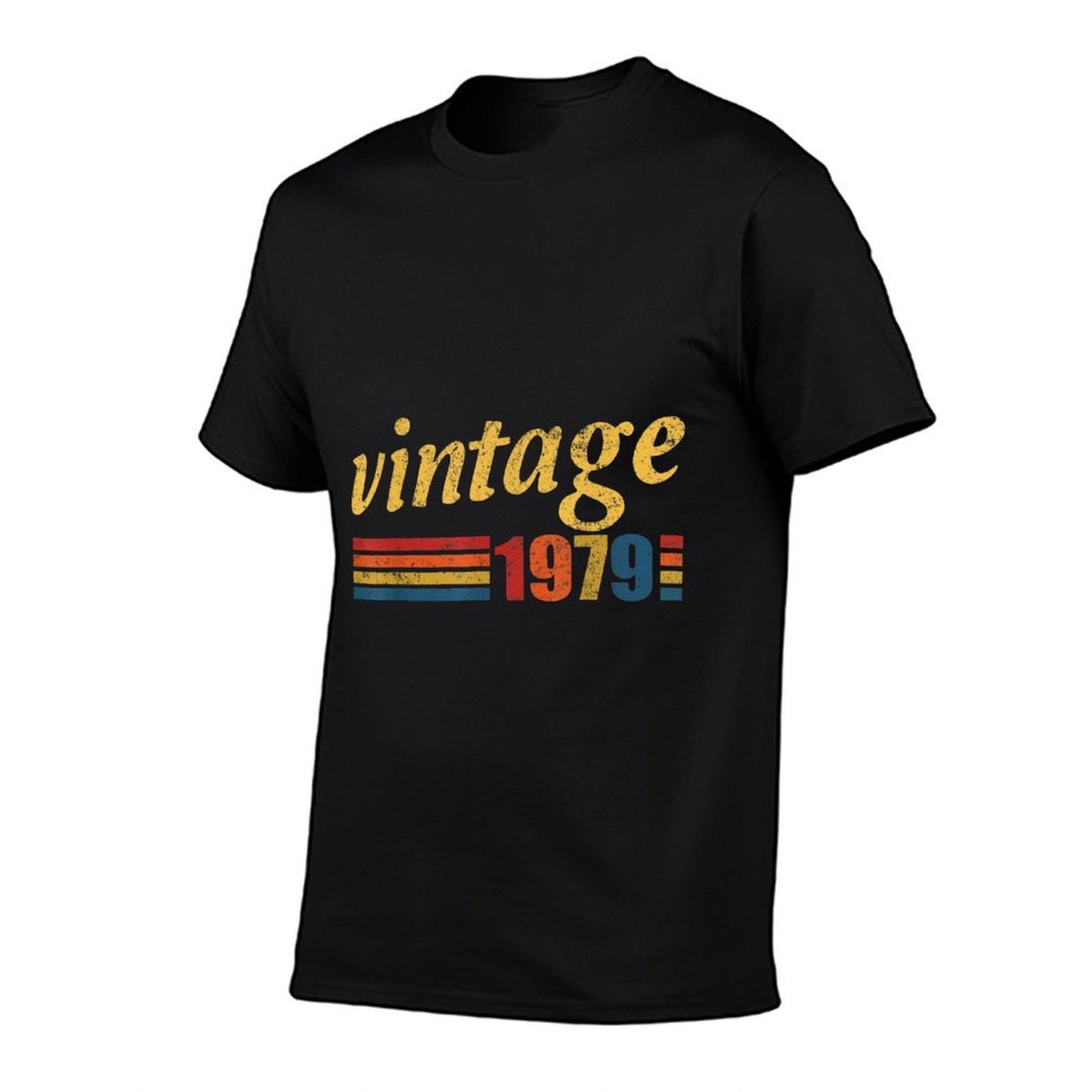 40th Birthday Gift Vintage 1979 Classic Men Women  Fade-proof Color T-Shirt