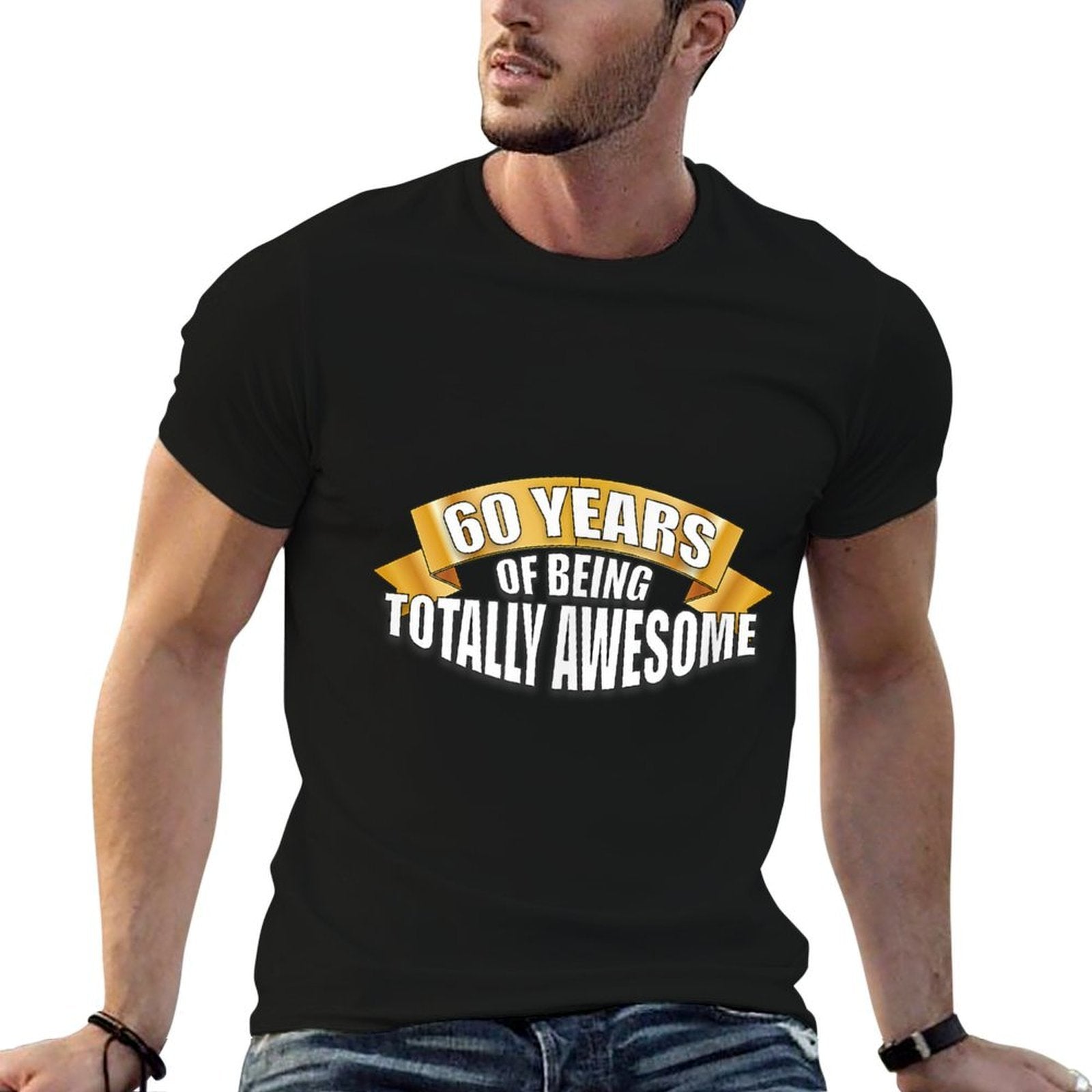 60 Years of Being Totally Awesome 60th Birthday Birthday  Soft T-Shirt