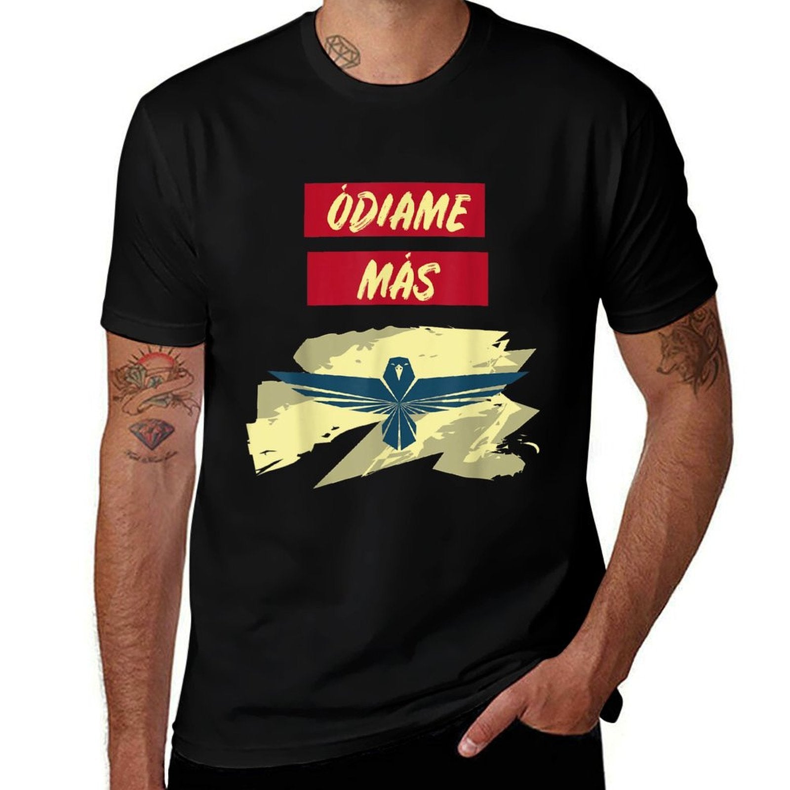 America Fan Odiame Mas  Fade-proof Color T-Shirt