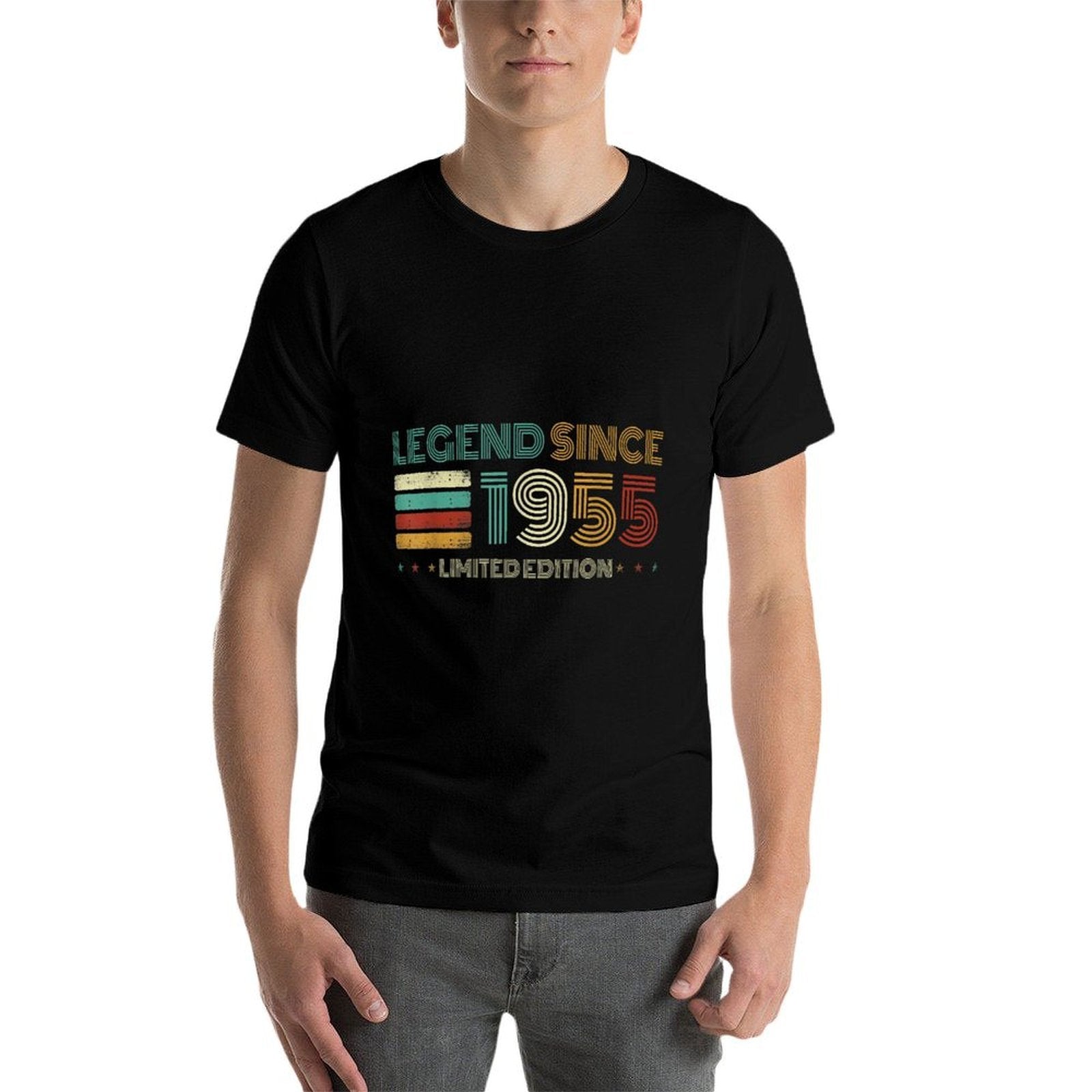 70 Years Old Legend Since 1955 70th Birthday  Vintage-inspired T-Shirt