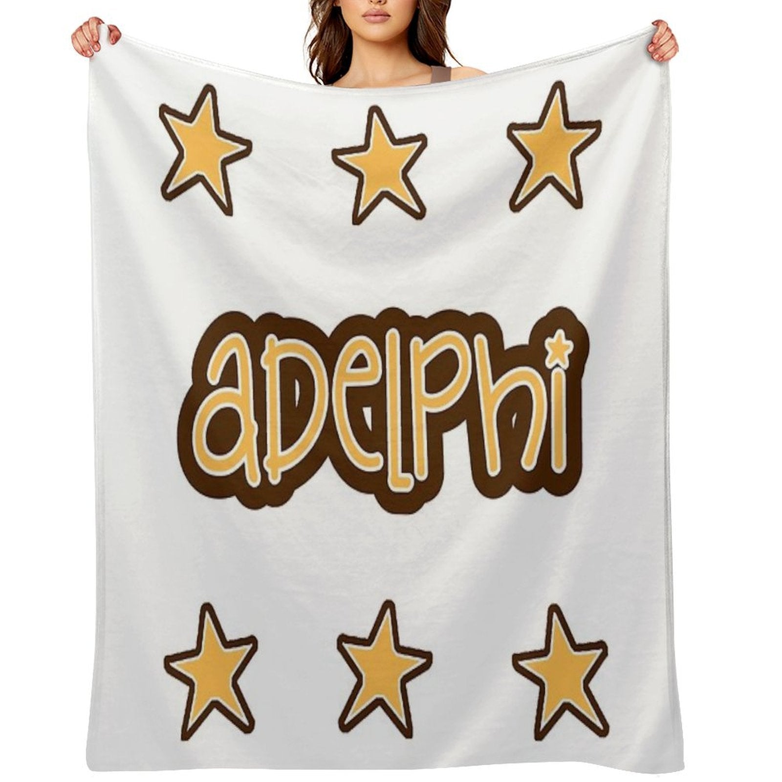 Adelphi University Multi-functional Throw Blanket