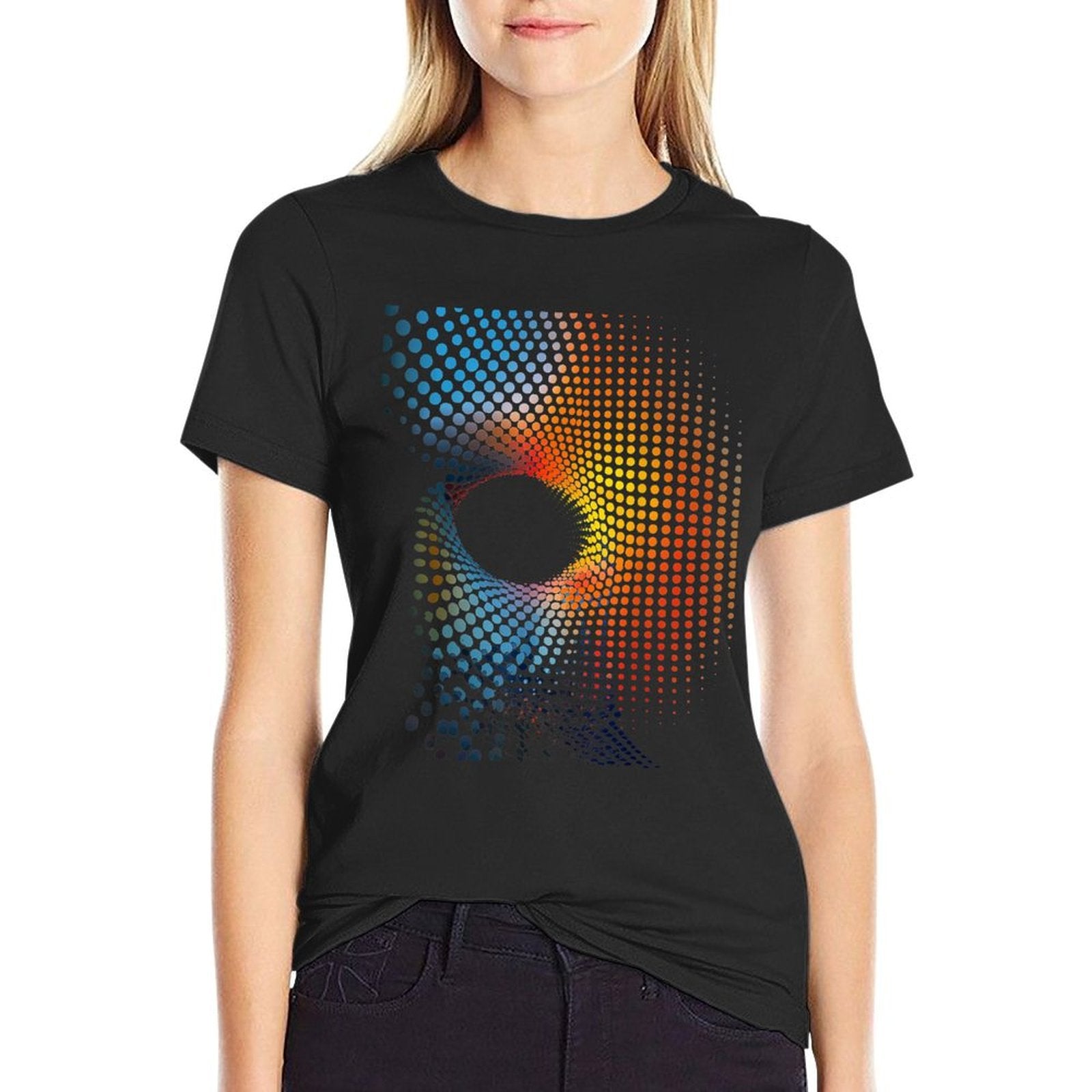 Abstract Geometric  Versatile T-Shirt
