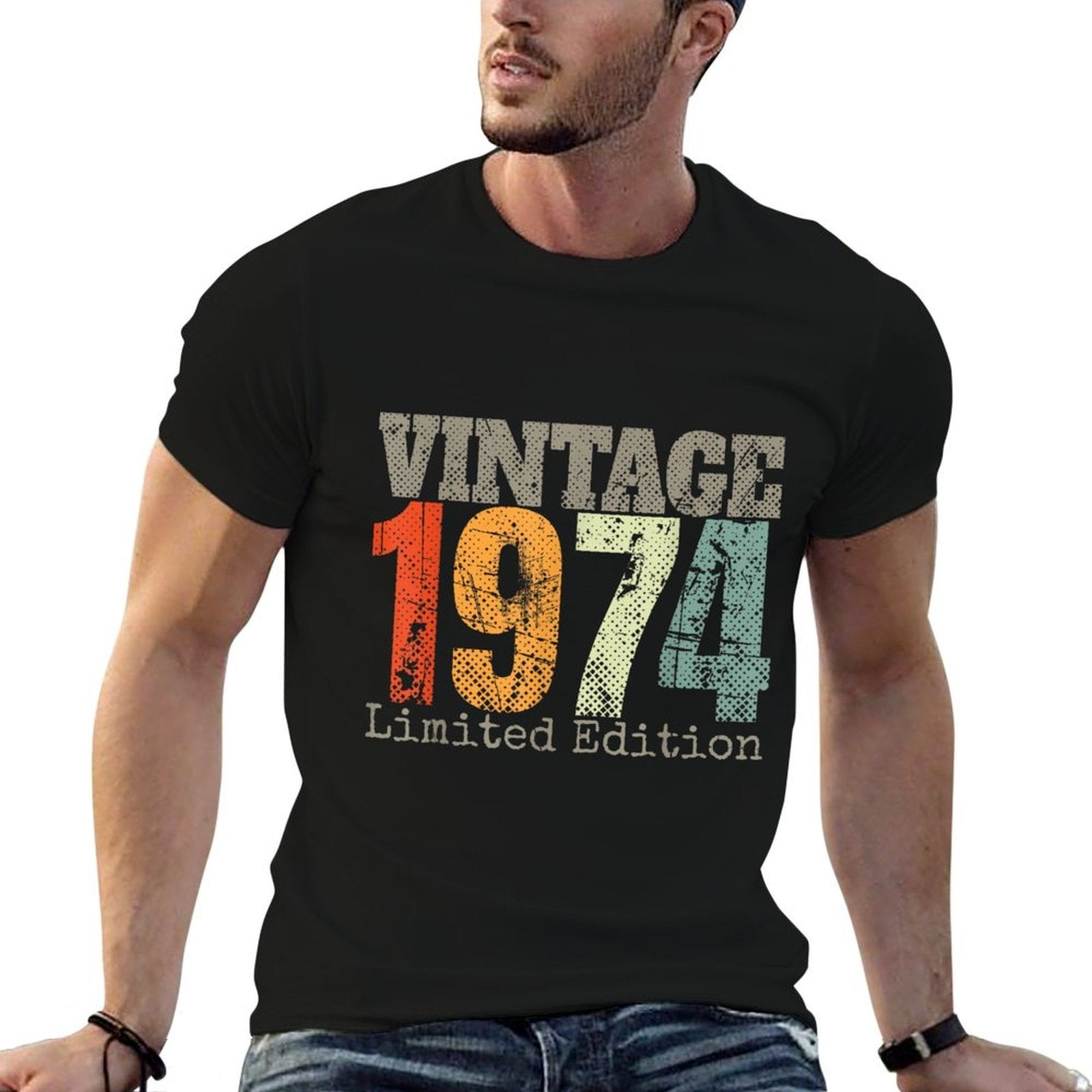 50 Years Old Vintage 1974 Limited Edition 50th Birthday Comfortable T-Shirt