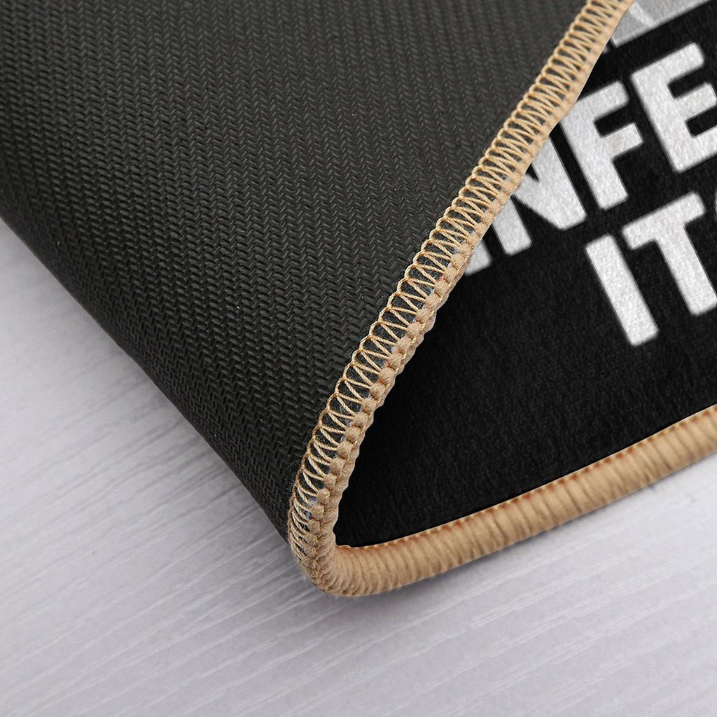 My Yeast Infection Itches Meme Adult Humor Weird Cat  Eco-Friendly Bath Mat