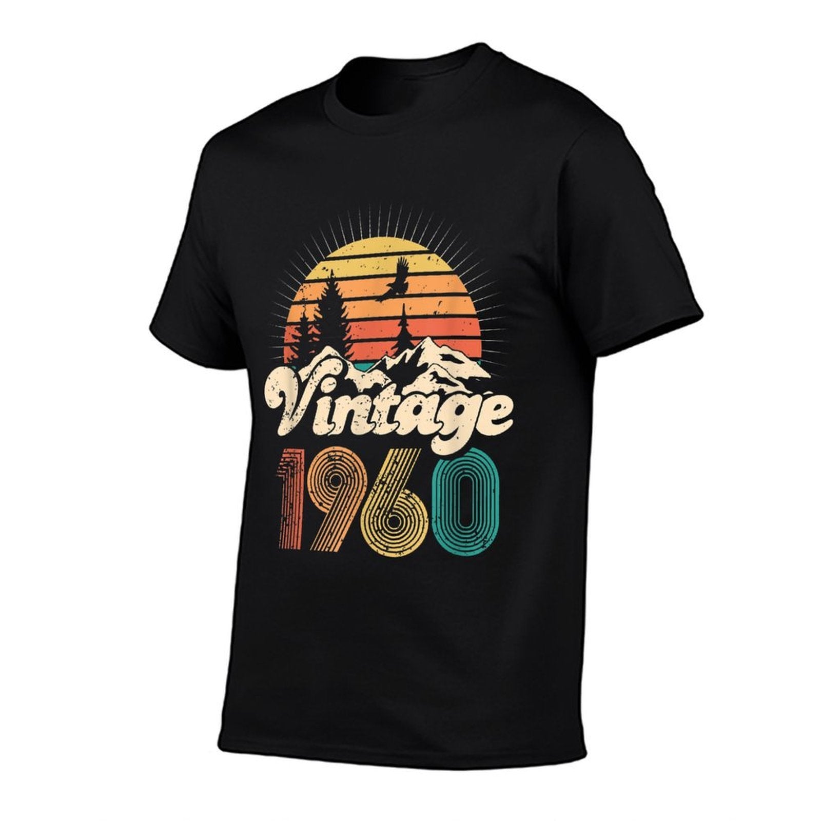 60th Birthday Gift - Vintage 1960 - 60 Years Old Men Women  Lightweight T-Shirt