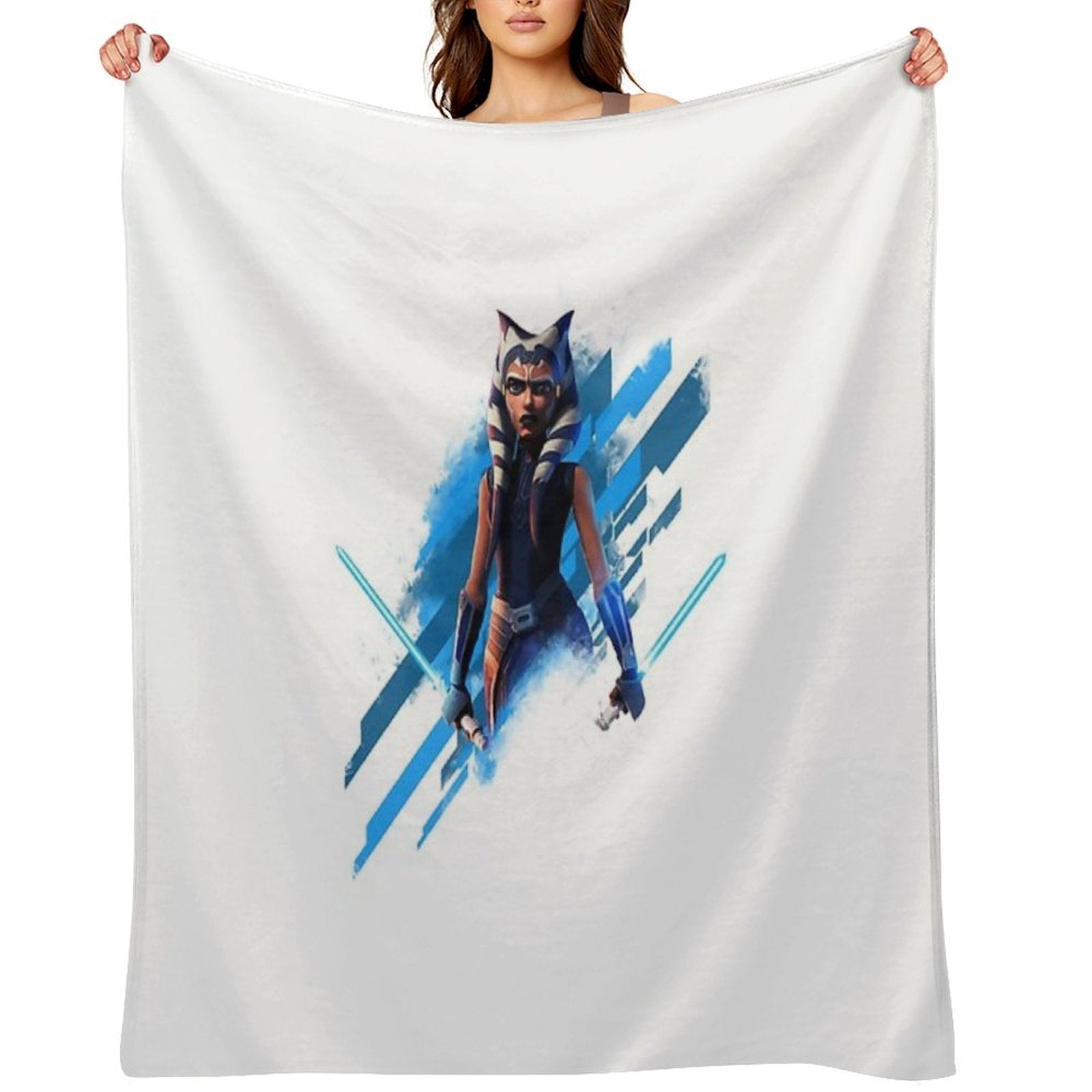 Ahsoka Tano Compact Throw Blanket