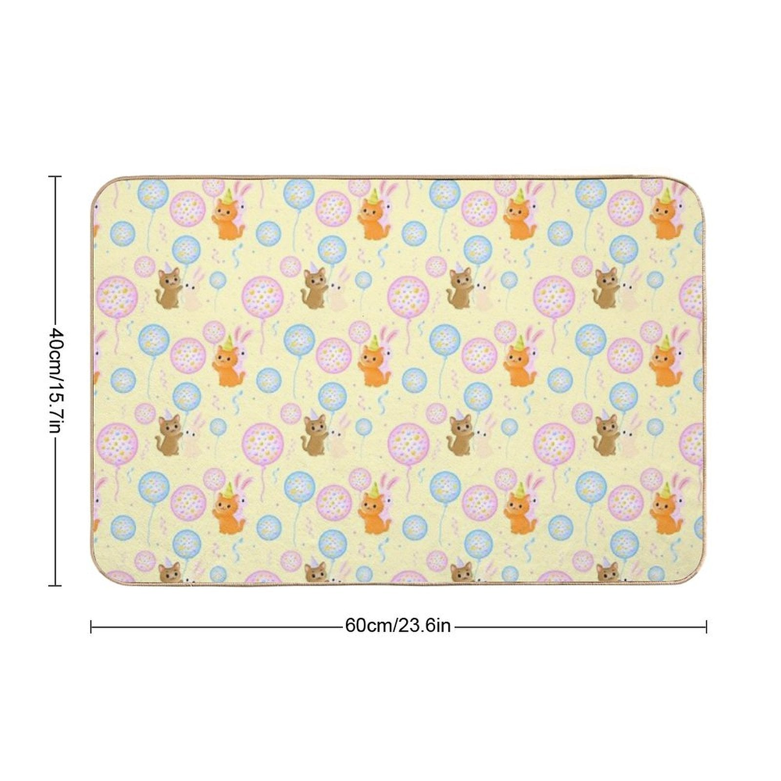New Year  Versatile Bath Mat
