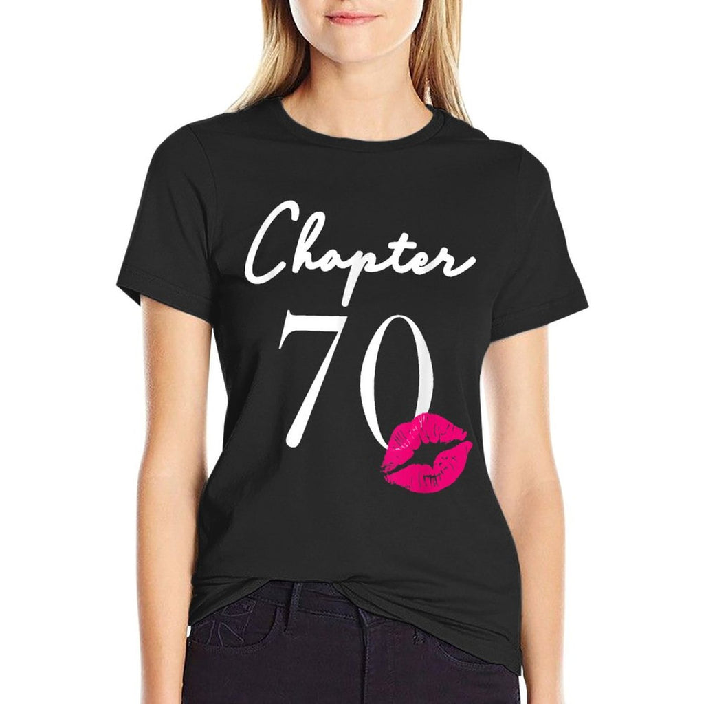 70th Birthday Women's And Girls  Classic T-Shirt