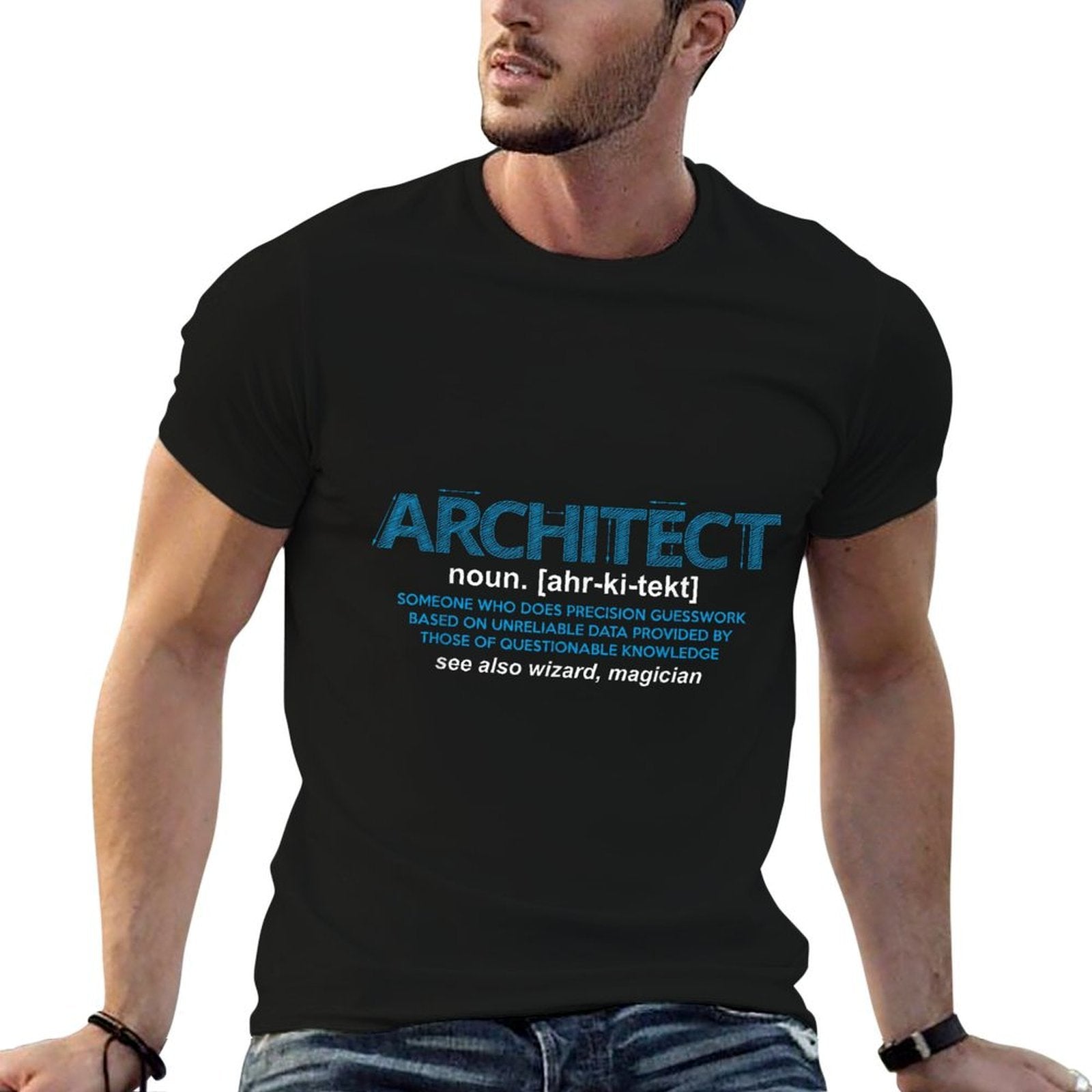 Architect Definition Architect Funny Landscape Architects  Vintage-inspired T-Shirt