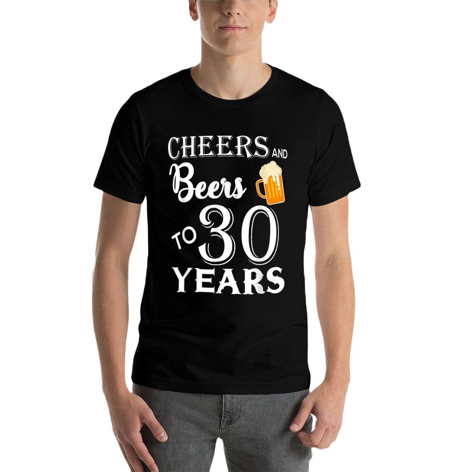 30th Birthday Gift Tshirt  Tagless Design T-Shirt