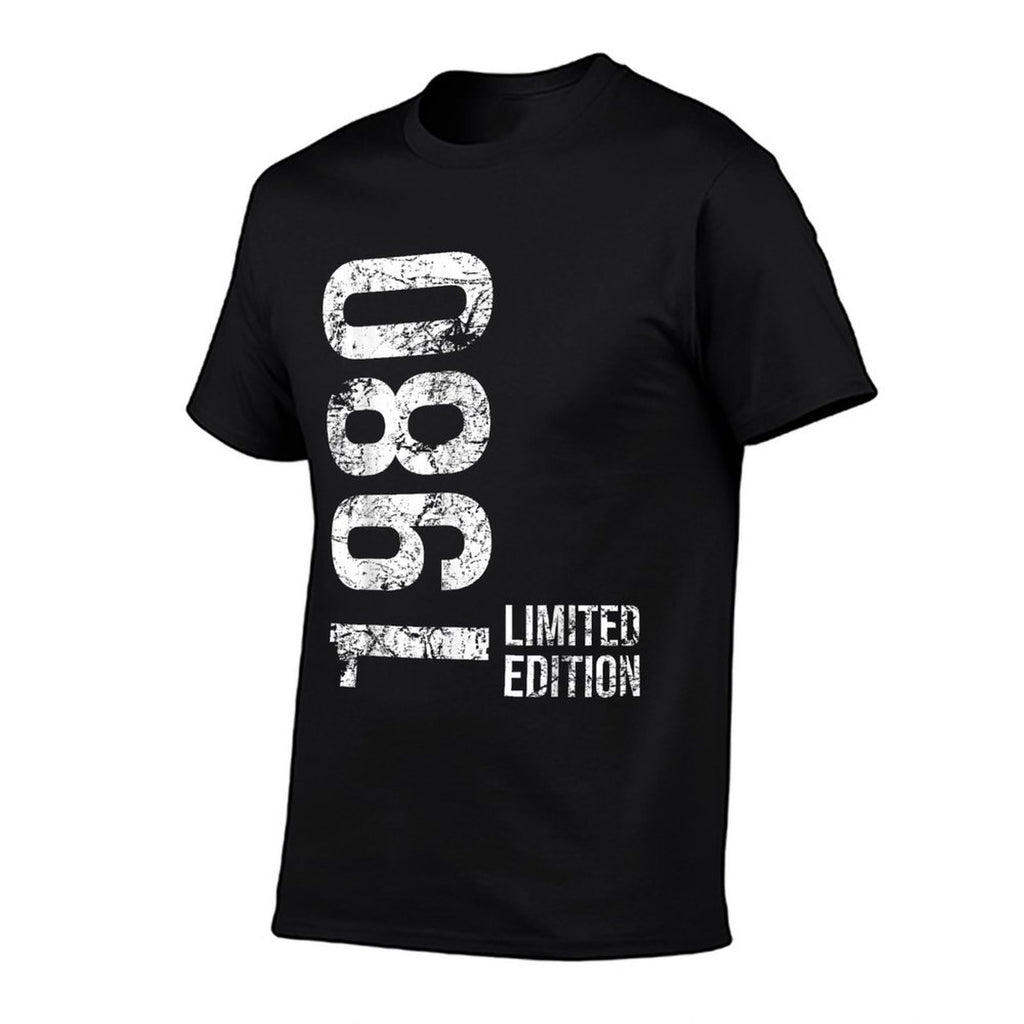 45th Birthday 45 Years Old Man Woman Vintage 1980  Cotton T-Shirt