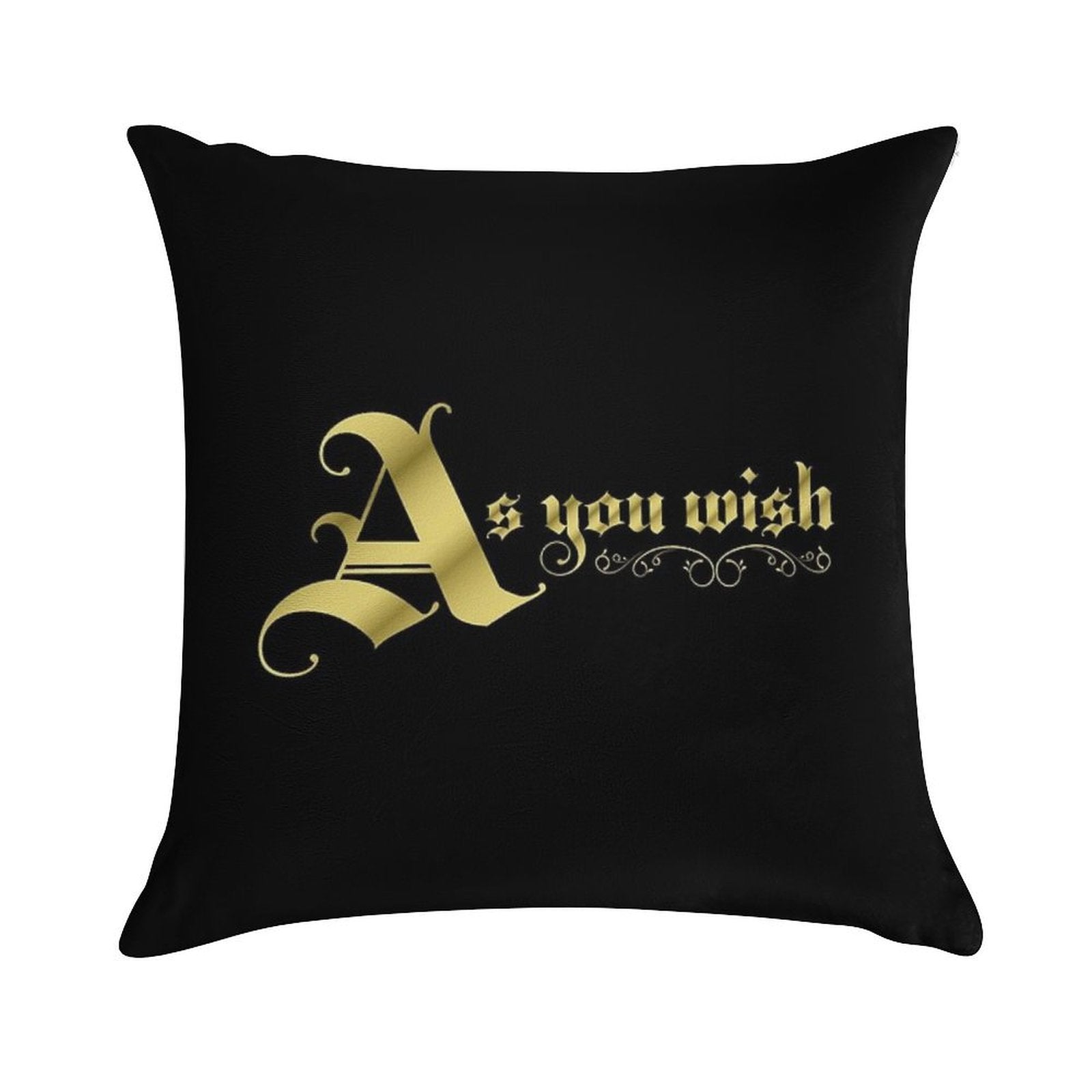 As You Wish Soft Skin-Friendly Throw Pillow