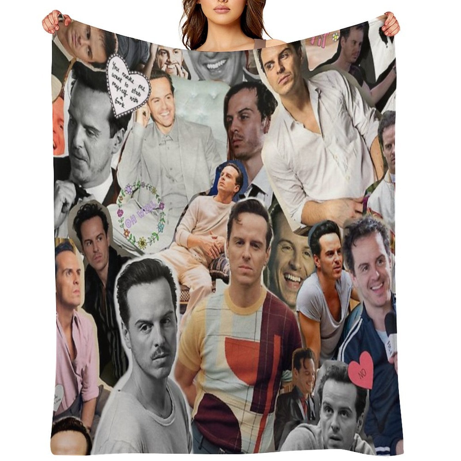 Andrew Scott More Like Andrew Hot Machine-washable Throw Blanket