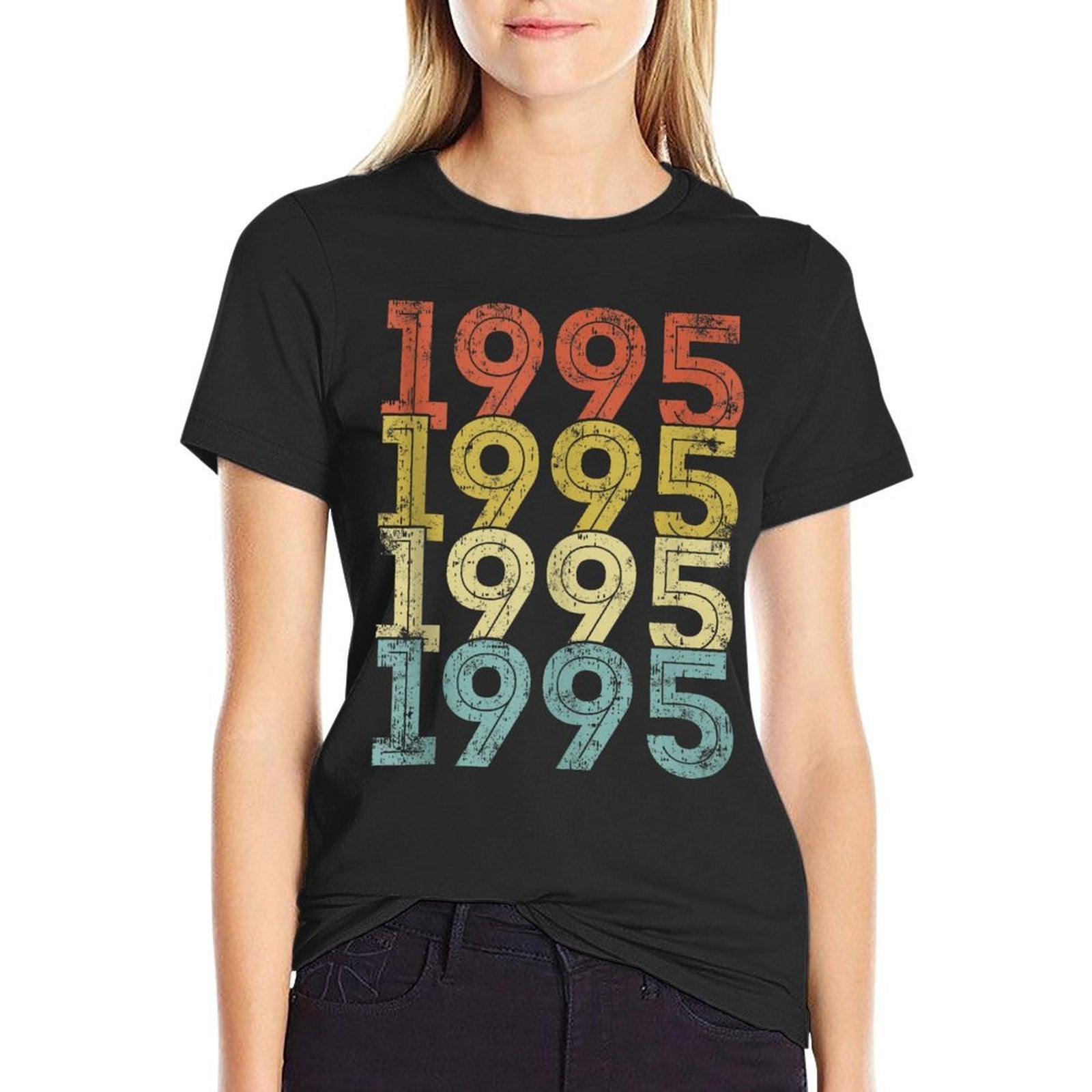 30 Year Old Birthday Vintage 1995 30th Birthday  Trendy Pattern T-Shirt