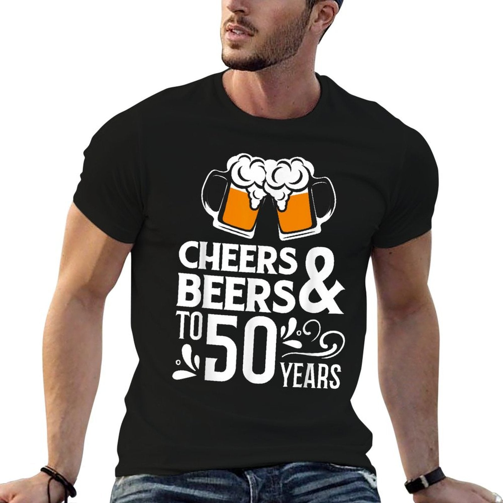 50th Birthday 1968 Bday 50 Year Old Anniversary  Tagless Design T-Shirt