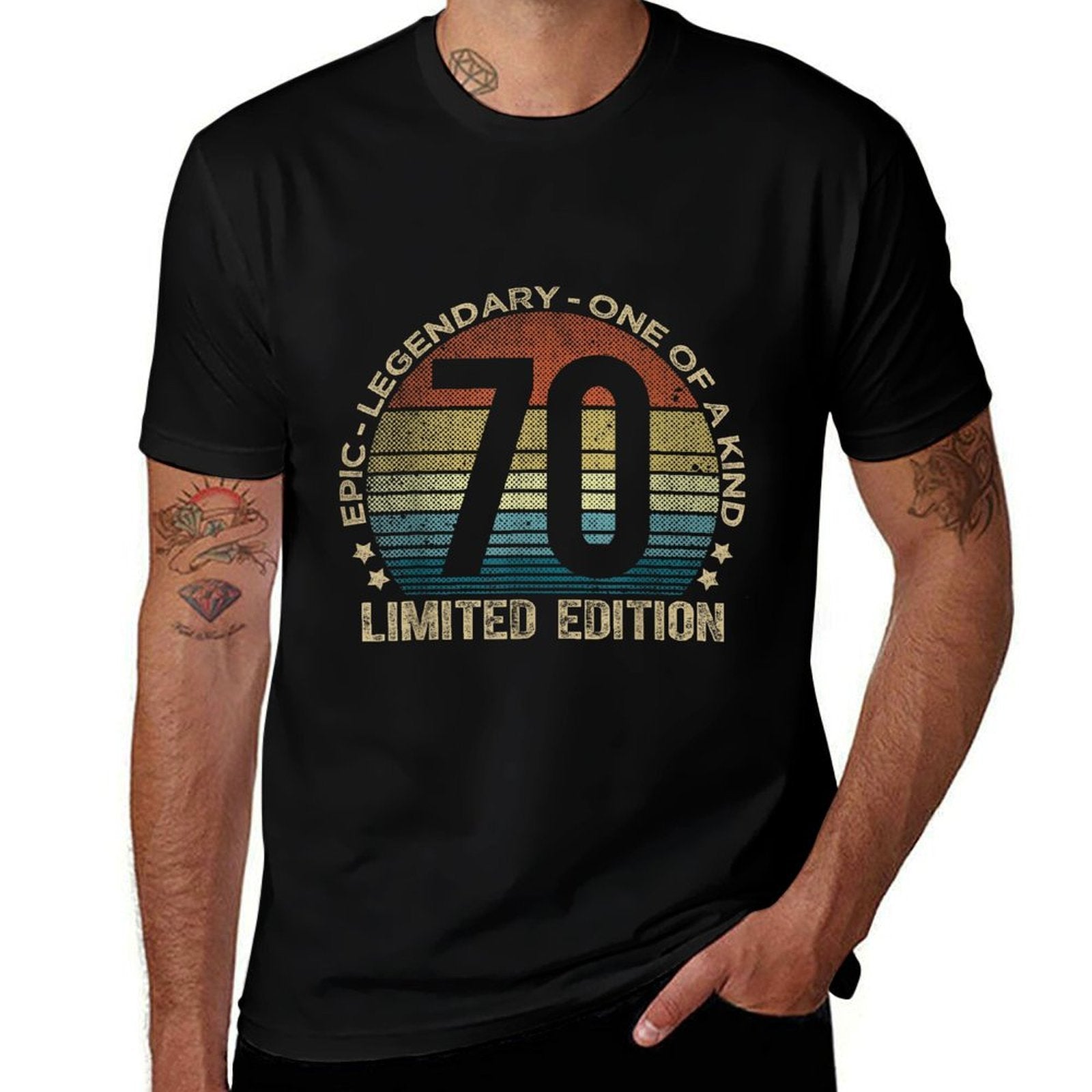70 Year Old Gifts Limited Edition Vintage 70th Birthday  Graphic-printed T-Shirt