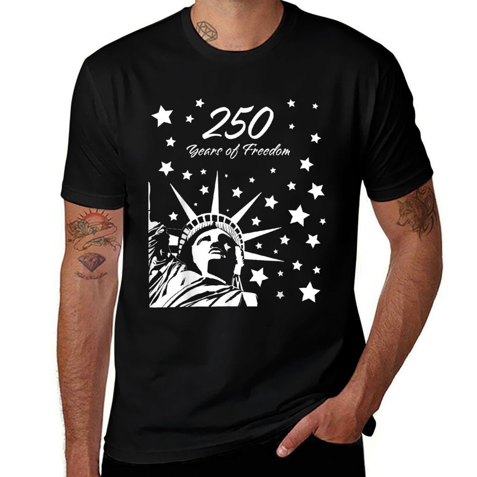 250 Years of Freedom – 2026 Independence USA Anniversary  Eco-friendly Material T-Shirt