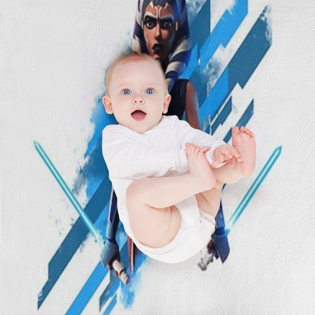 Ahsoka Tano Compact Throw Blanket