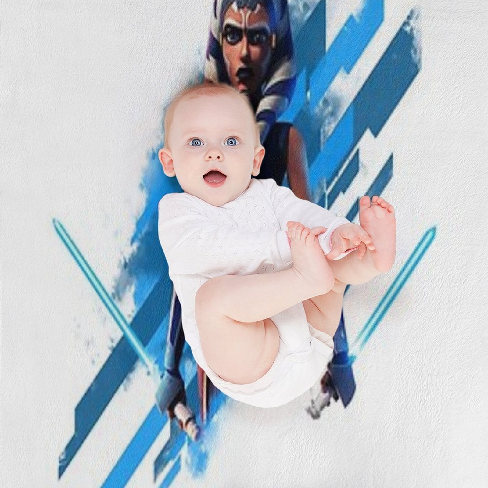 Ahsoka Tano Compact Throw Blanket