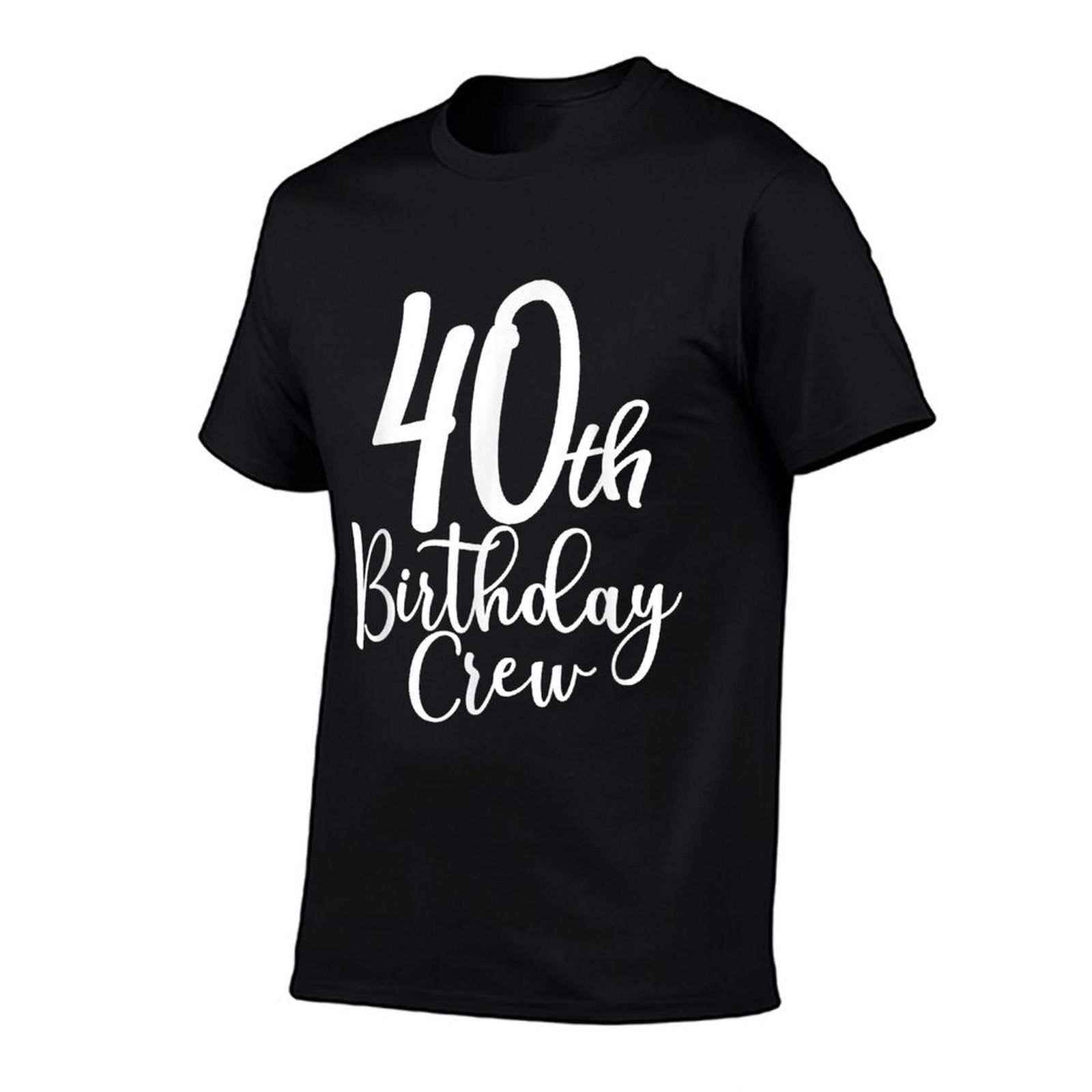 40th Birthday Crew 40 Years Old Matching Group Party  Breathable T-Shirt