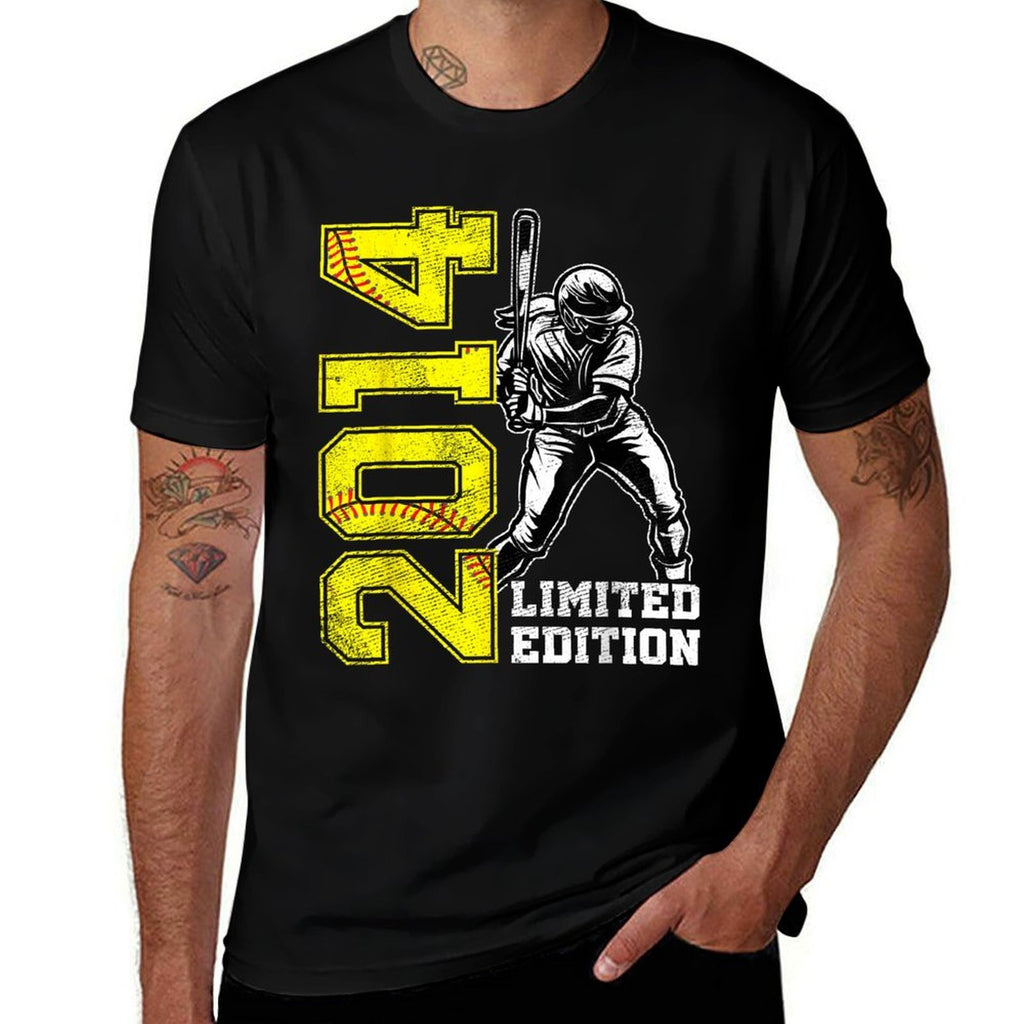 11th Birthday Softball Limited Edition 2014 11 Years Old  Classic T-Shirt