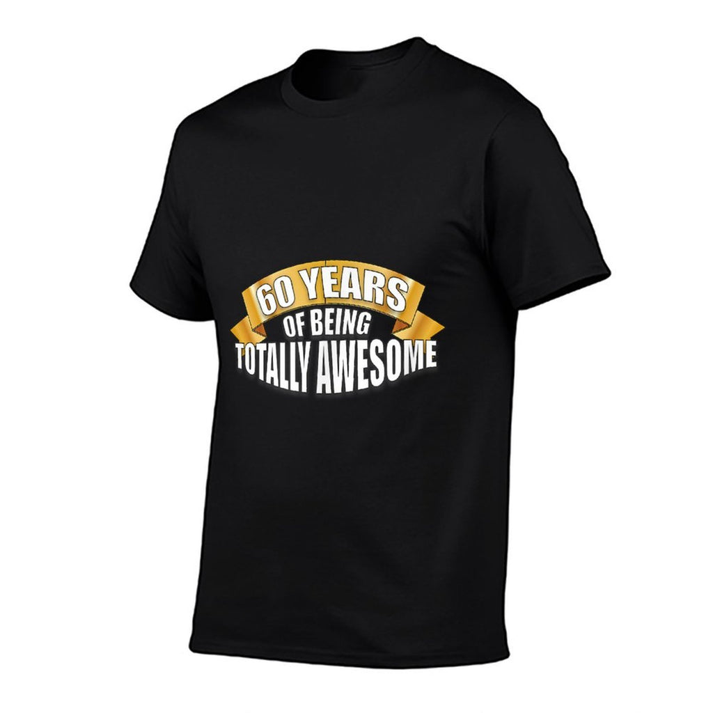 60 Years of Being Totally Awesome 60th Birthday Birthday  Soft T-Shirt