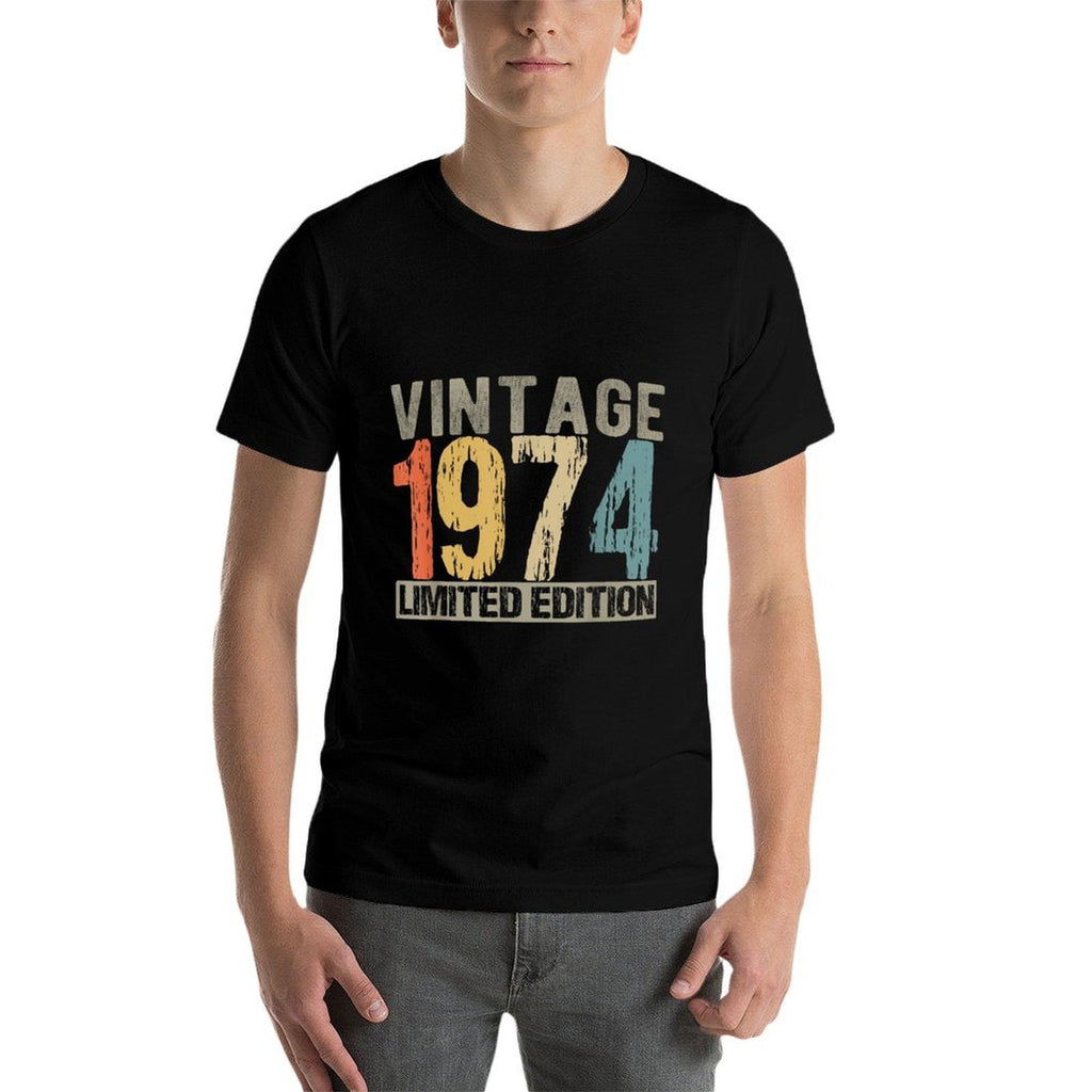 50 Year Olds Vintage 1974 50th Men Women 50th Birthday  Vintage-inspired T-Shirt