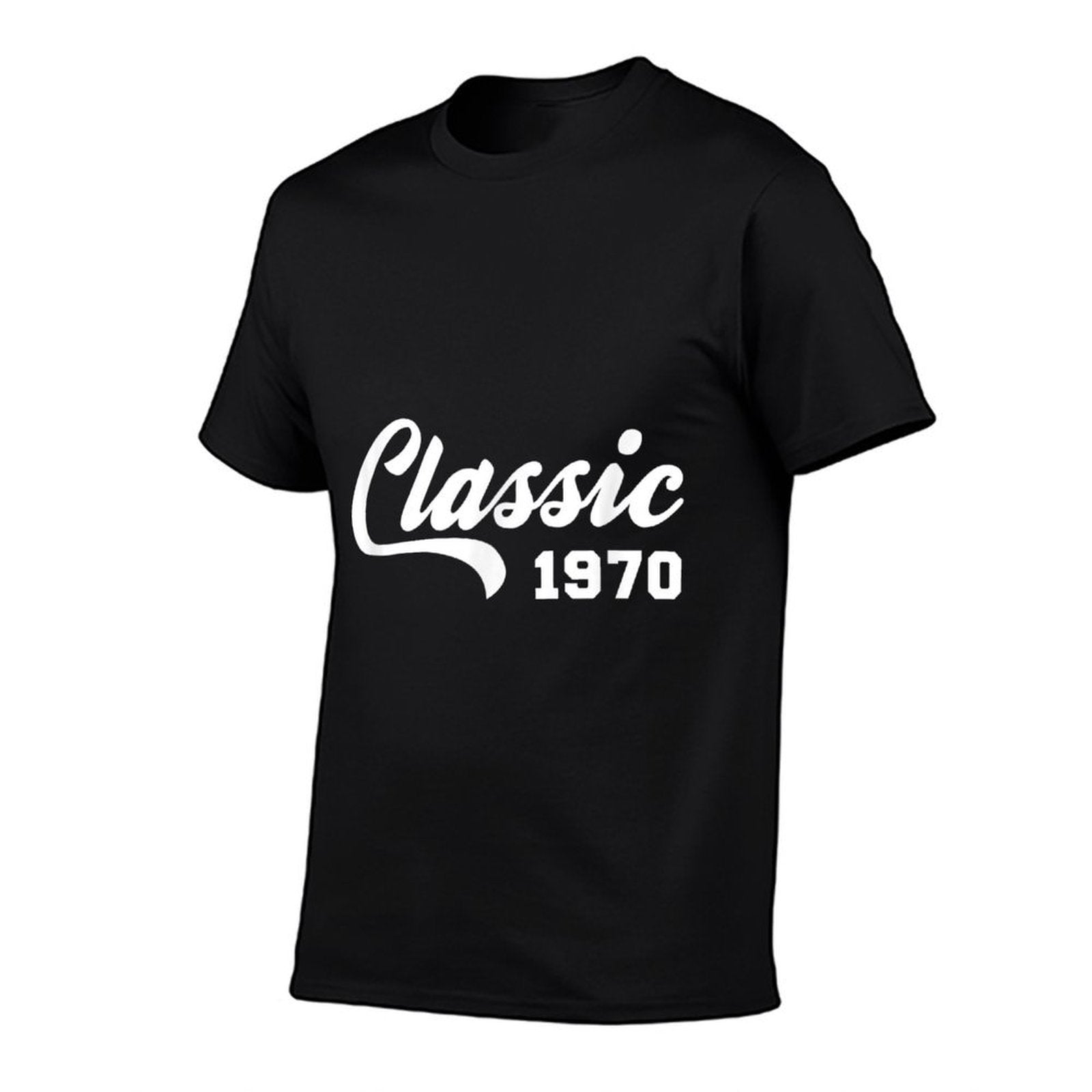 50th Birthday 1970 Vintage Retro Classic Idea  Heathered Texture T-Shirt
