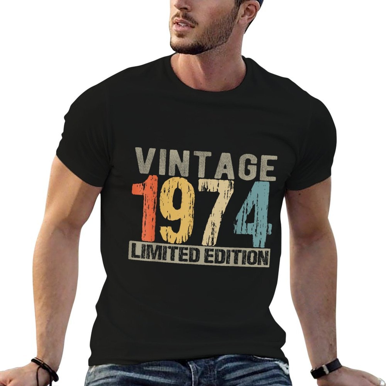 50 Year Olds Vintage 1974 50th Men Women 50th Birthday  Vintage-inspired T-Shirt