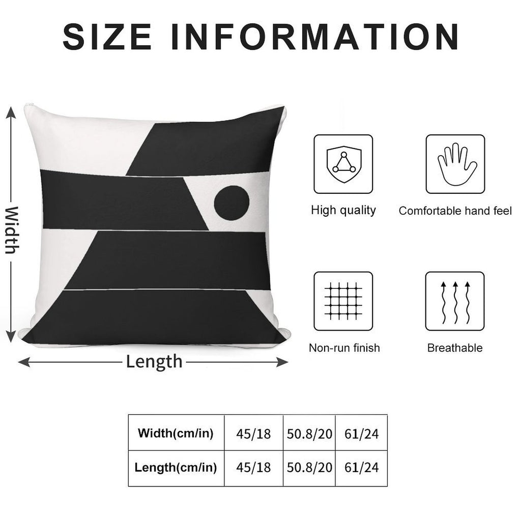 Abstract Ninja Soft Style Accent Throw Pillow