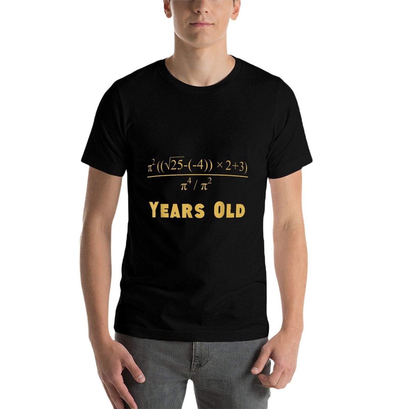 21 Years Old Algebra Equation Funny 21st Birthday Math  Classic T-Shirt