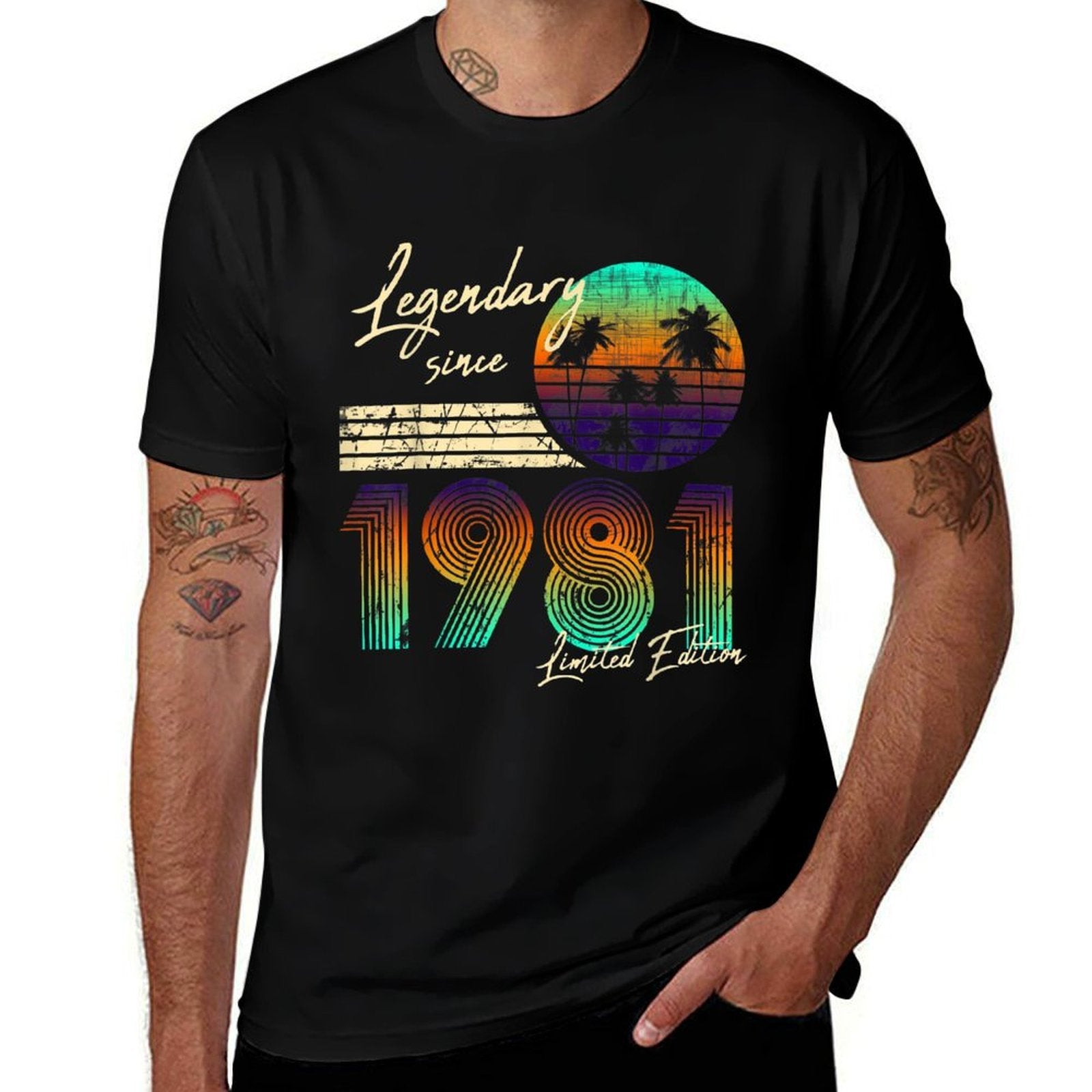40Thbirthdaygifts Vintage Since January 1981 40Th Birthday  Wrinkle-resistant T-Shirt