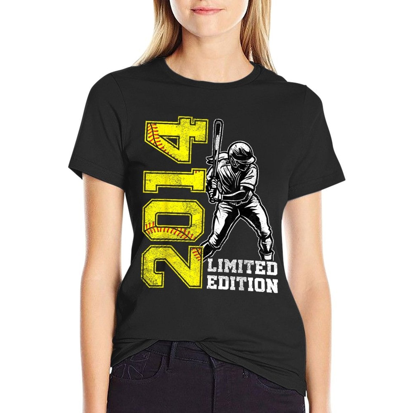 11th Birthday Softball Limited Edition 2014 11 Years Old  Classic T-Shirt