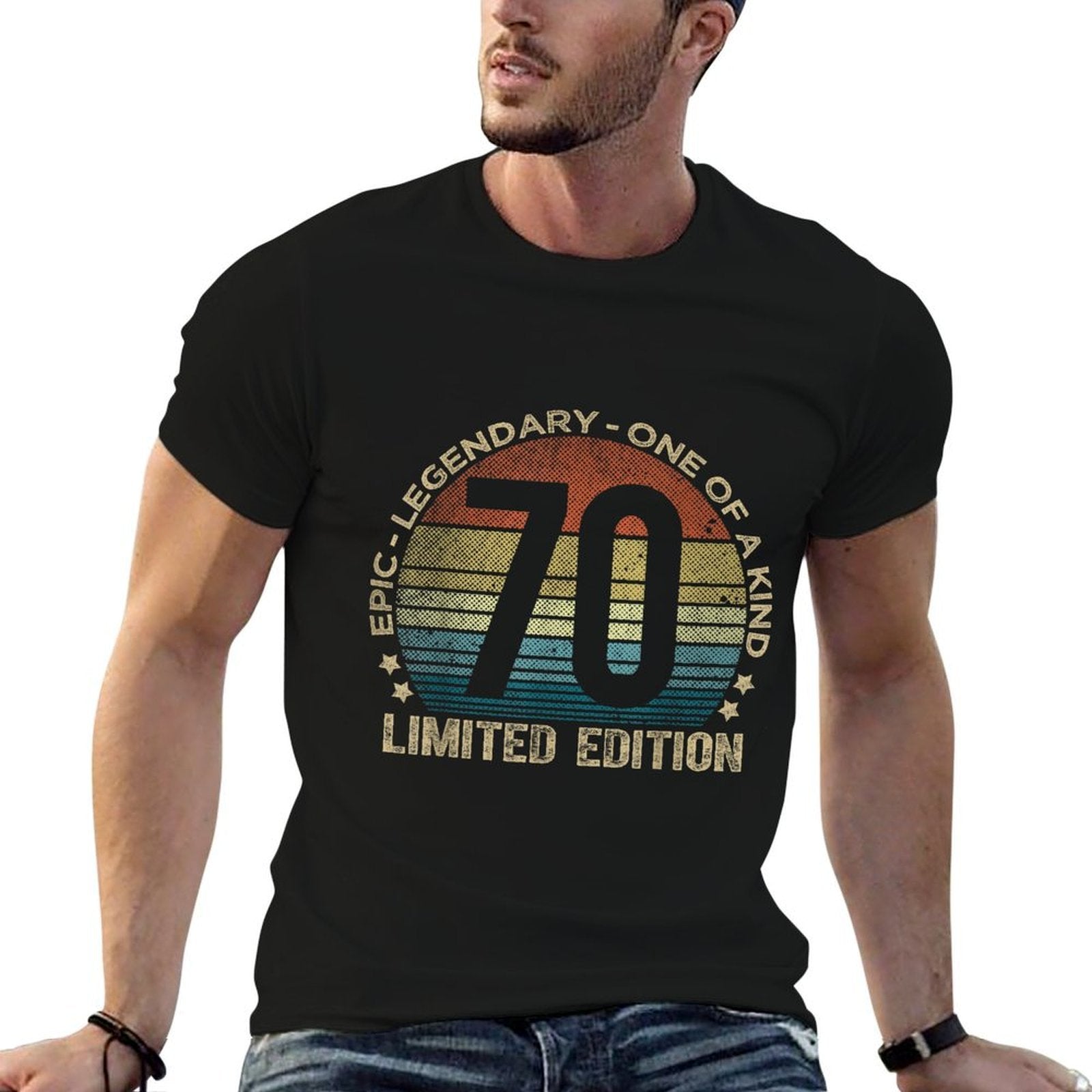 70 Year Old Gifts Limited Edition Vintage 70th Birthday  Graphic-printed T-Shirt