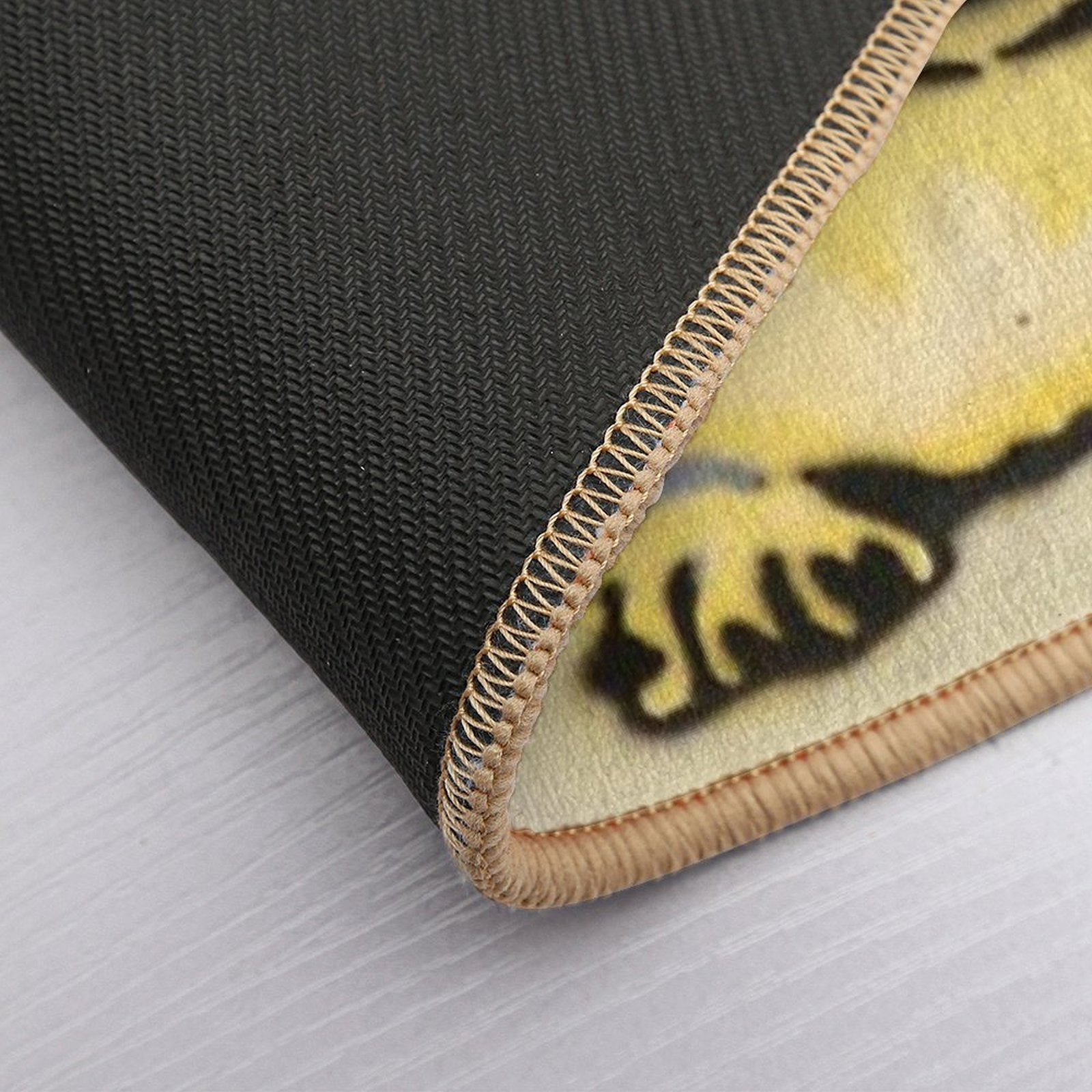 A Lying Pug  Pet-Safe Bath Mat