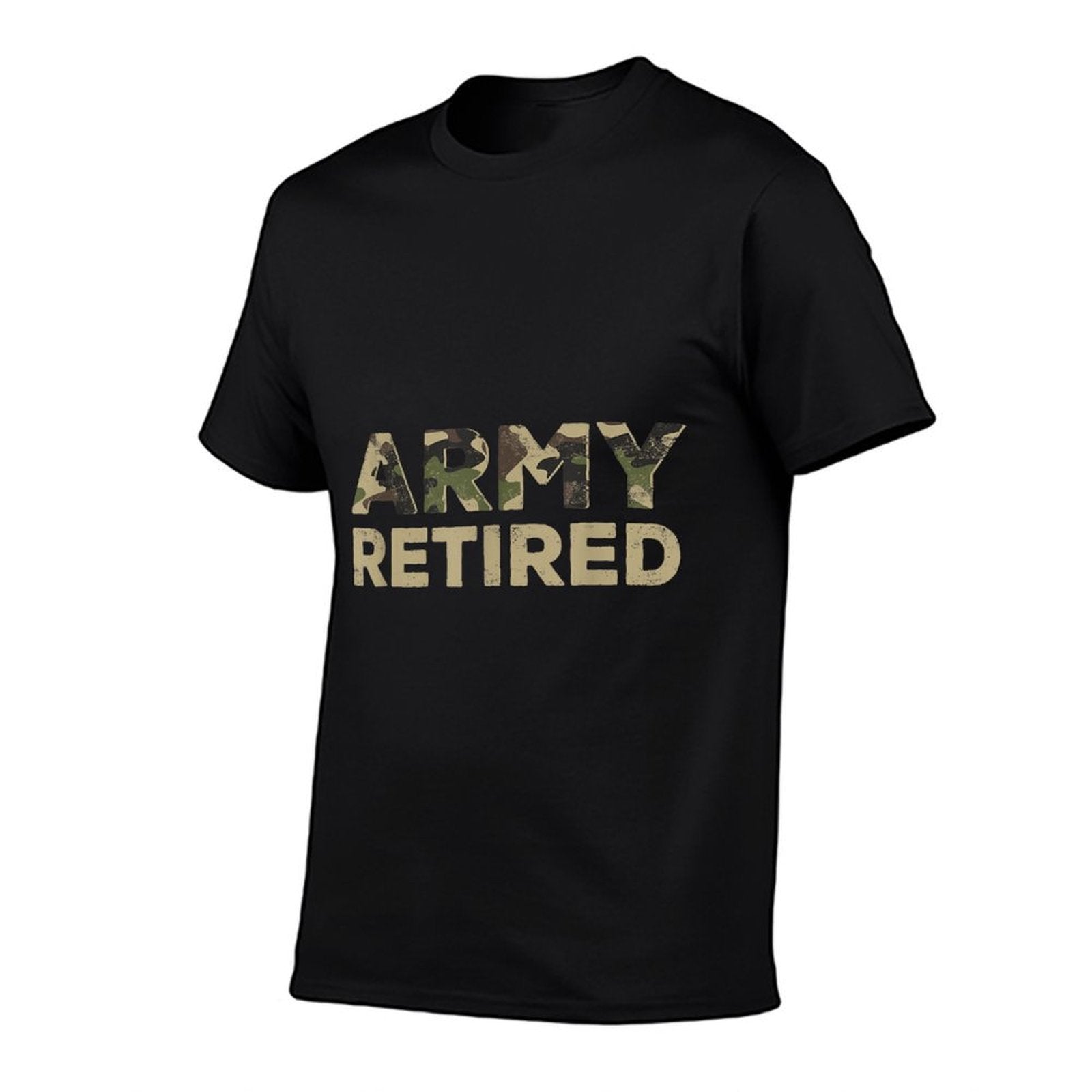 Army Retired Military U.S. Army Retirement Veteran  Cotton T-Shirt