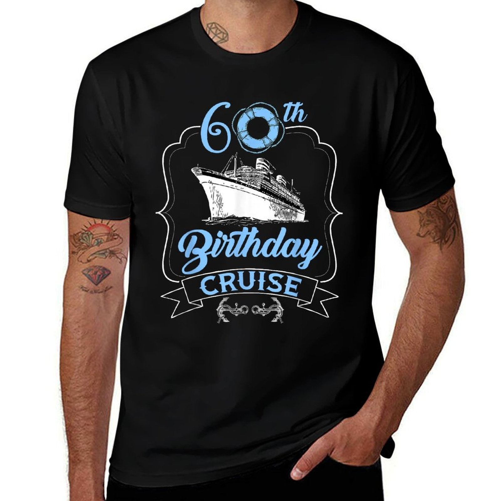 60th Birthday Cruise  Lightweight T-Shirt