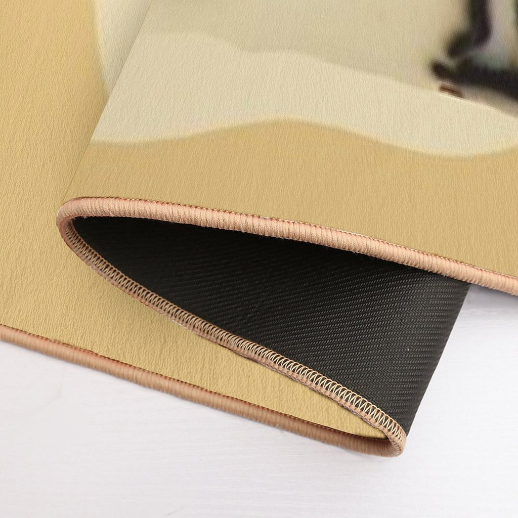 A Beagle Sniffs The Ground  Eco-Friendly Bath Mat