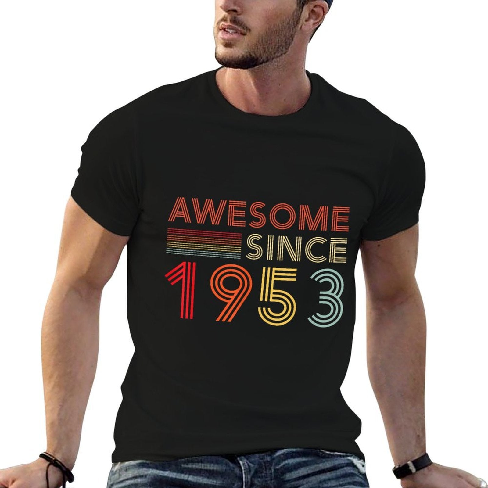 70 Birthday Decorations Men Women 1953 BDay 70th Birthday  Breathable T-Shirt