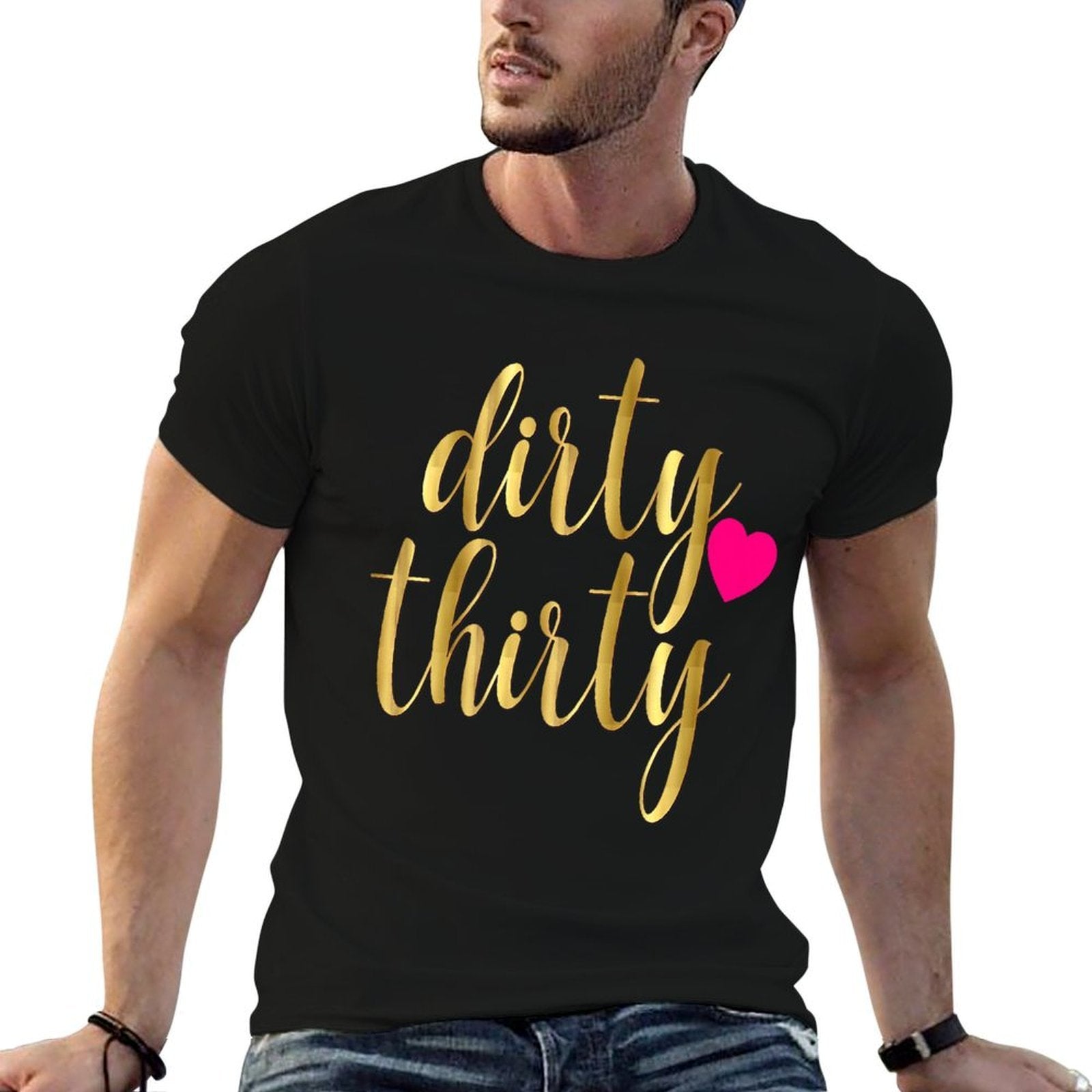 30th Birthday Gift Party Dirty Thirty 30 Premium  Vintage-inspired T-Shirt