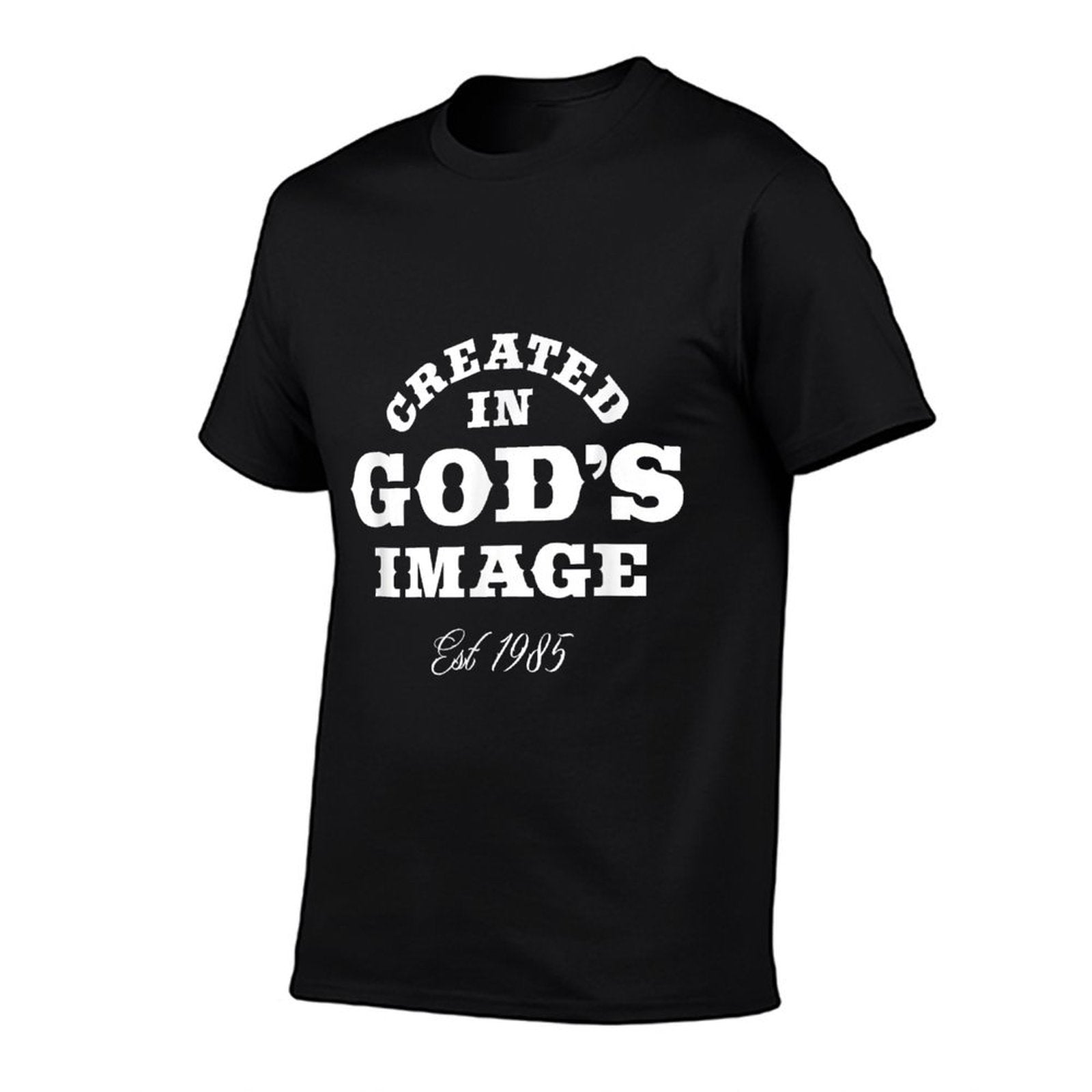 40 Year Old Christian Jesus And God 40th Birthday  Summer-ready Fabric T-Shirt