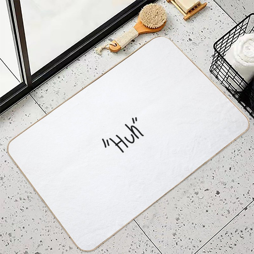 ''huh''  High-Traffic Bath Mat