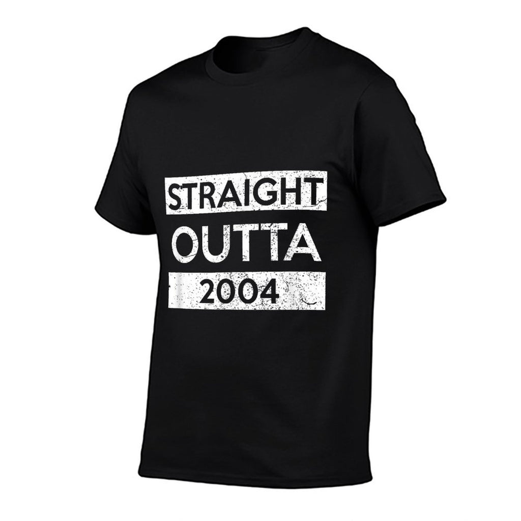 14th Birthday Funny Age 14 For Born In 2004  Slim-fit Cut T-Shirt