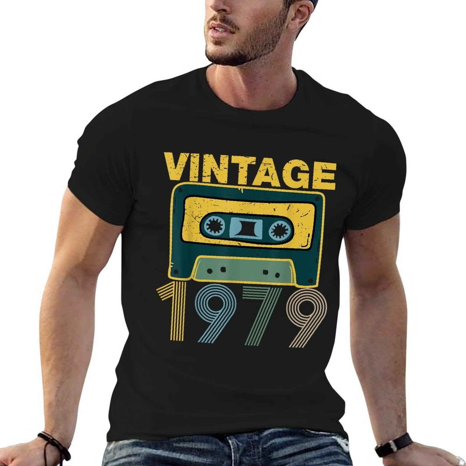 40th Birthday Gift Vintage 1979 for Men And Woman Comfortable T-Shirt