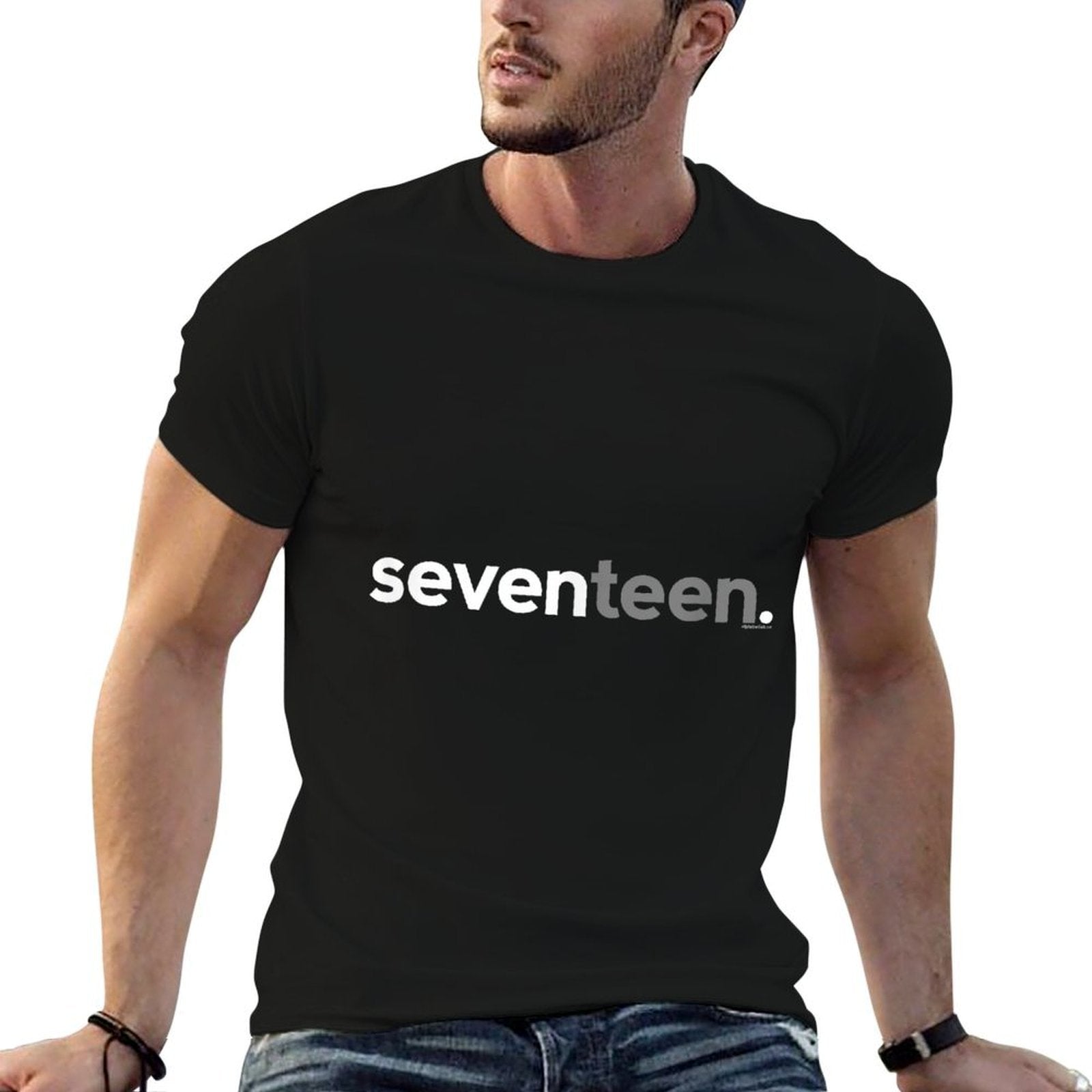17th Birthday Fornage Boys Gift Ideas Seventeen  Stretchy T-Shirt