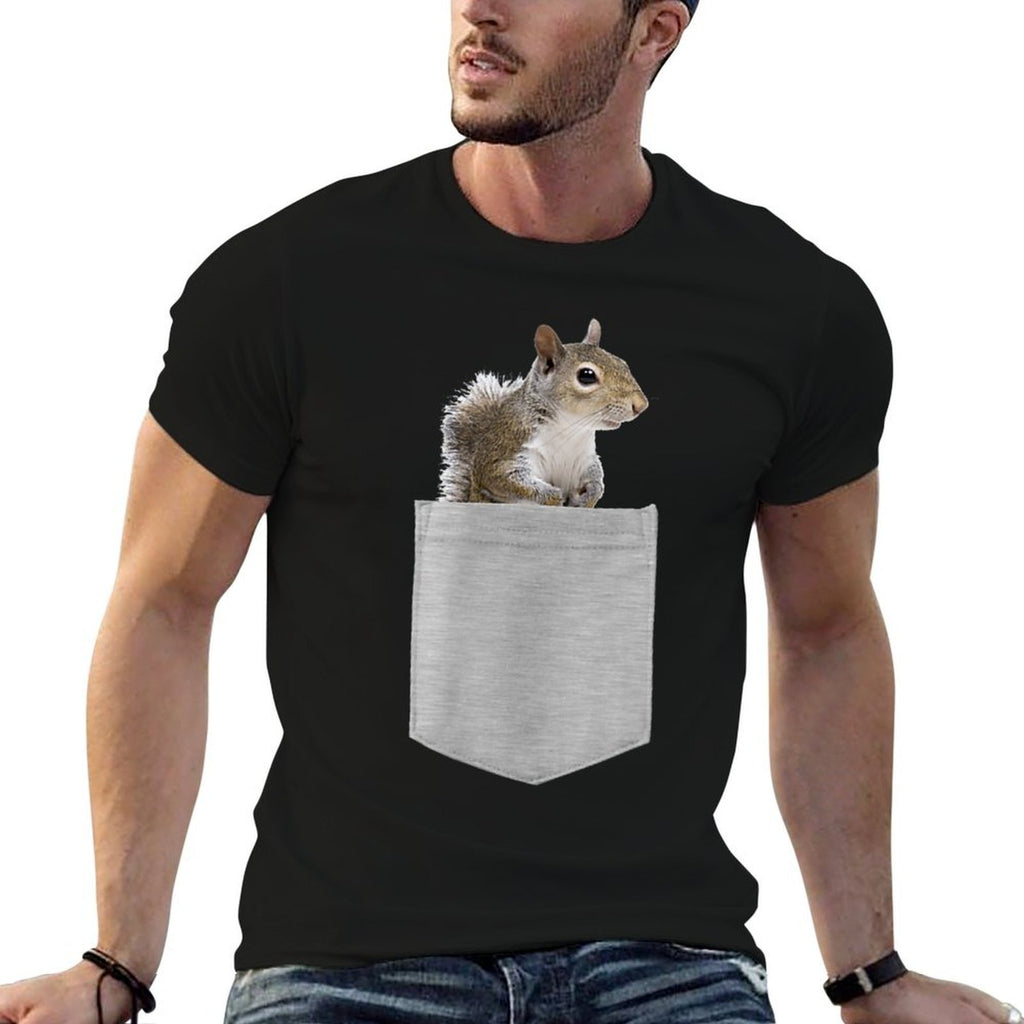 Animal in Your Pocket American Grey Squirrel  Versatile T-Shirt